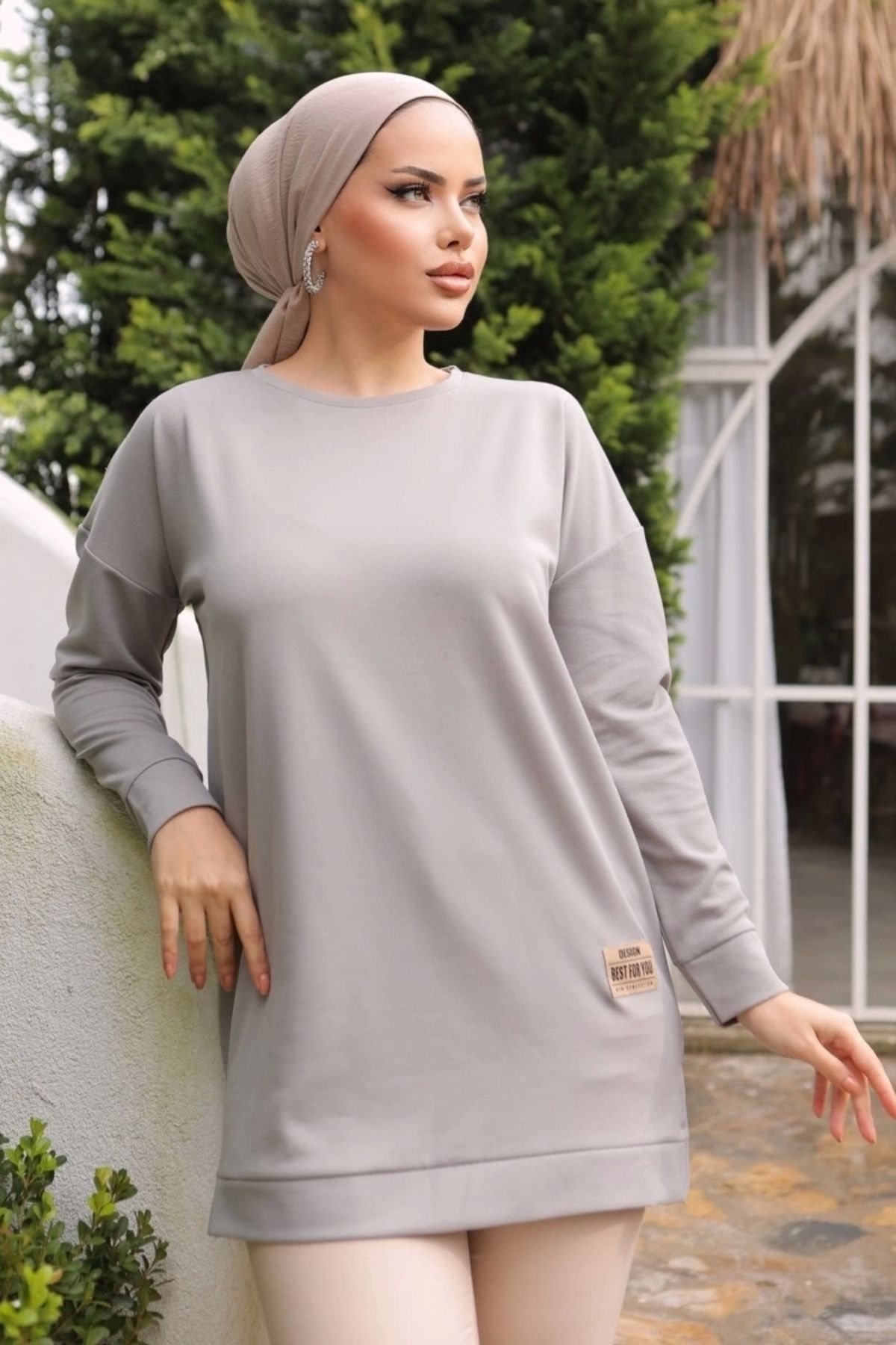 nouveau style gris tunik 10020
