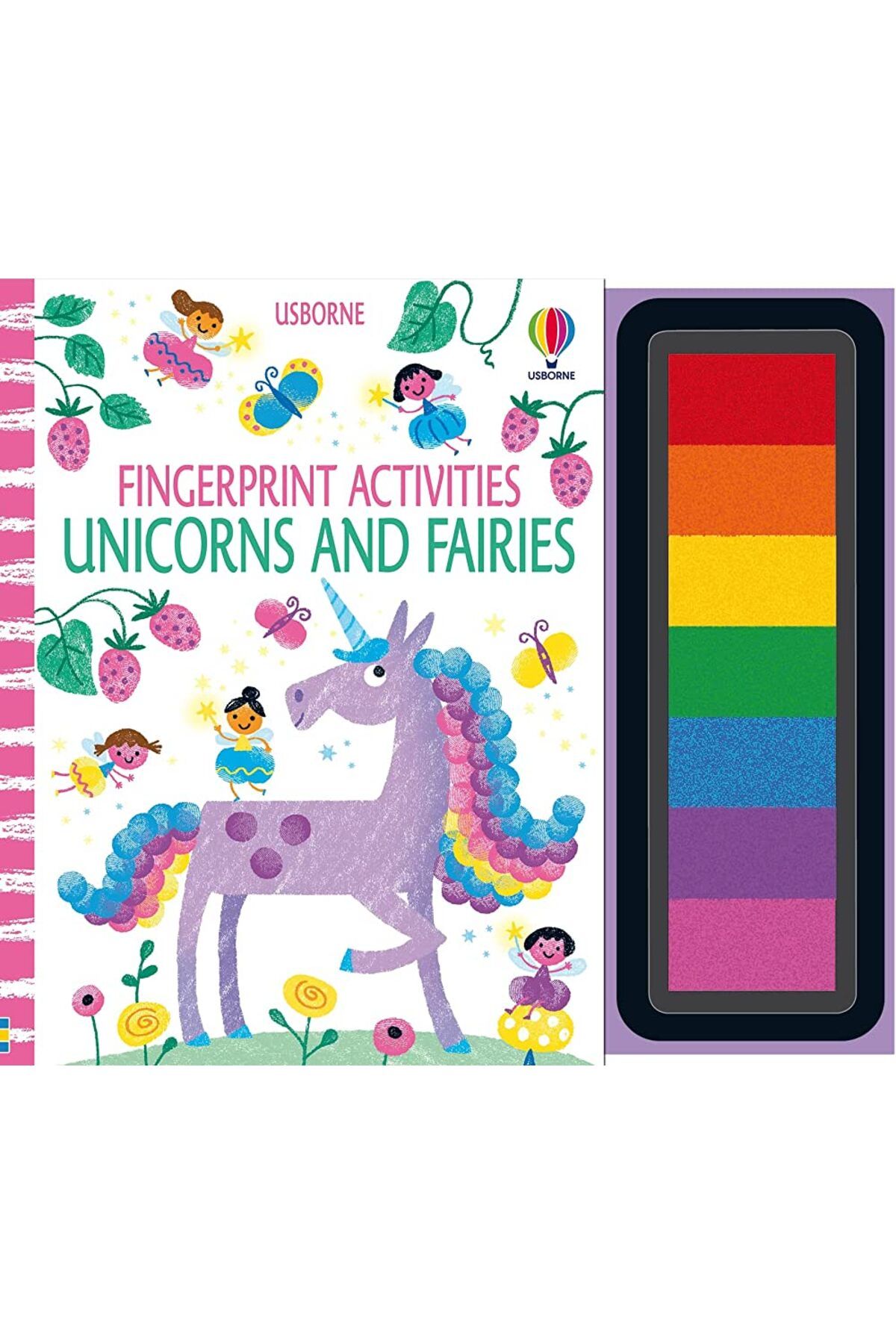 Usborne Fingerprint Activities: Unicorns And Fairies