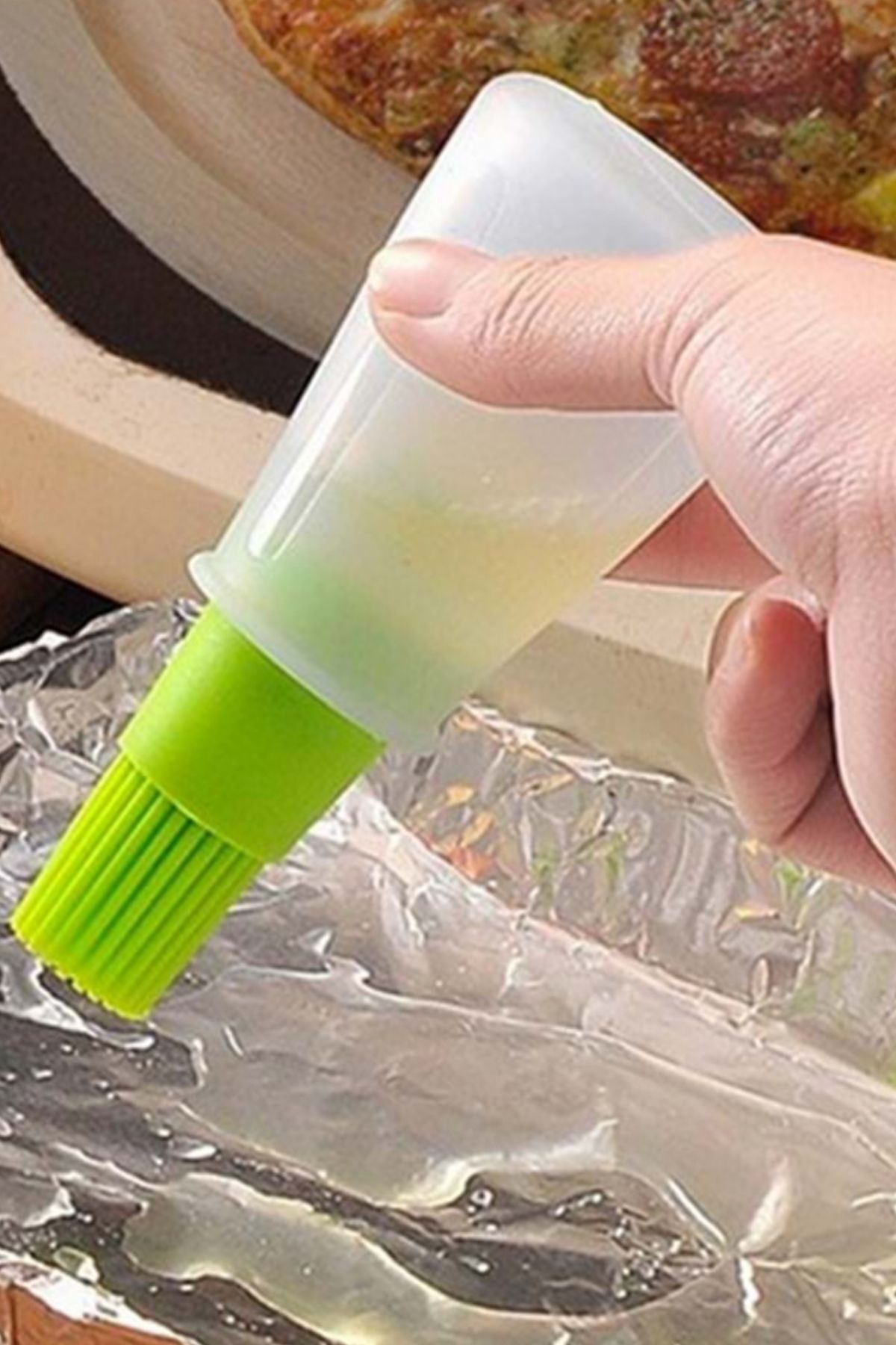 sedustore Yakut Hazneli Silikon Yumurta Fırçası