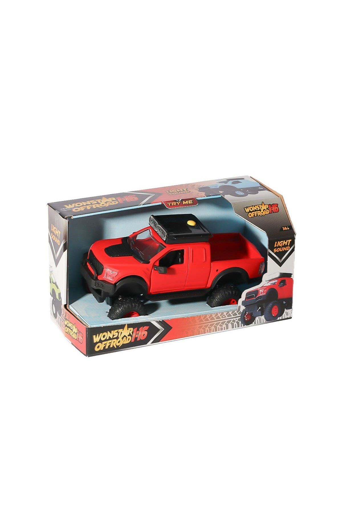 Zuzu Toys 4016 Sesli ve Işıklı Wonstar Offroad  Araba 1:16  -Zuzutoys