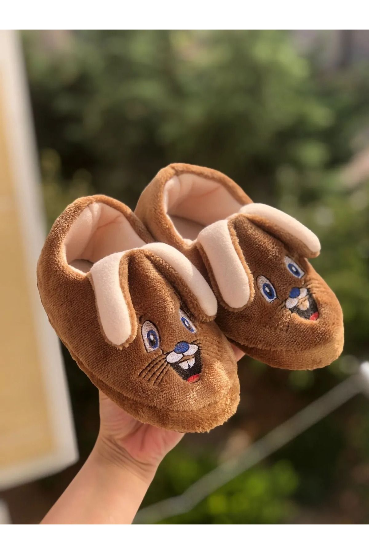 aybükpabuç-Soft Slippers for Children - Nursery, Kindergarten and Home Shoes, Booties Animal Figure Slippers 1