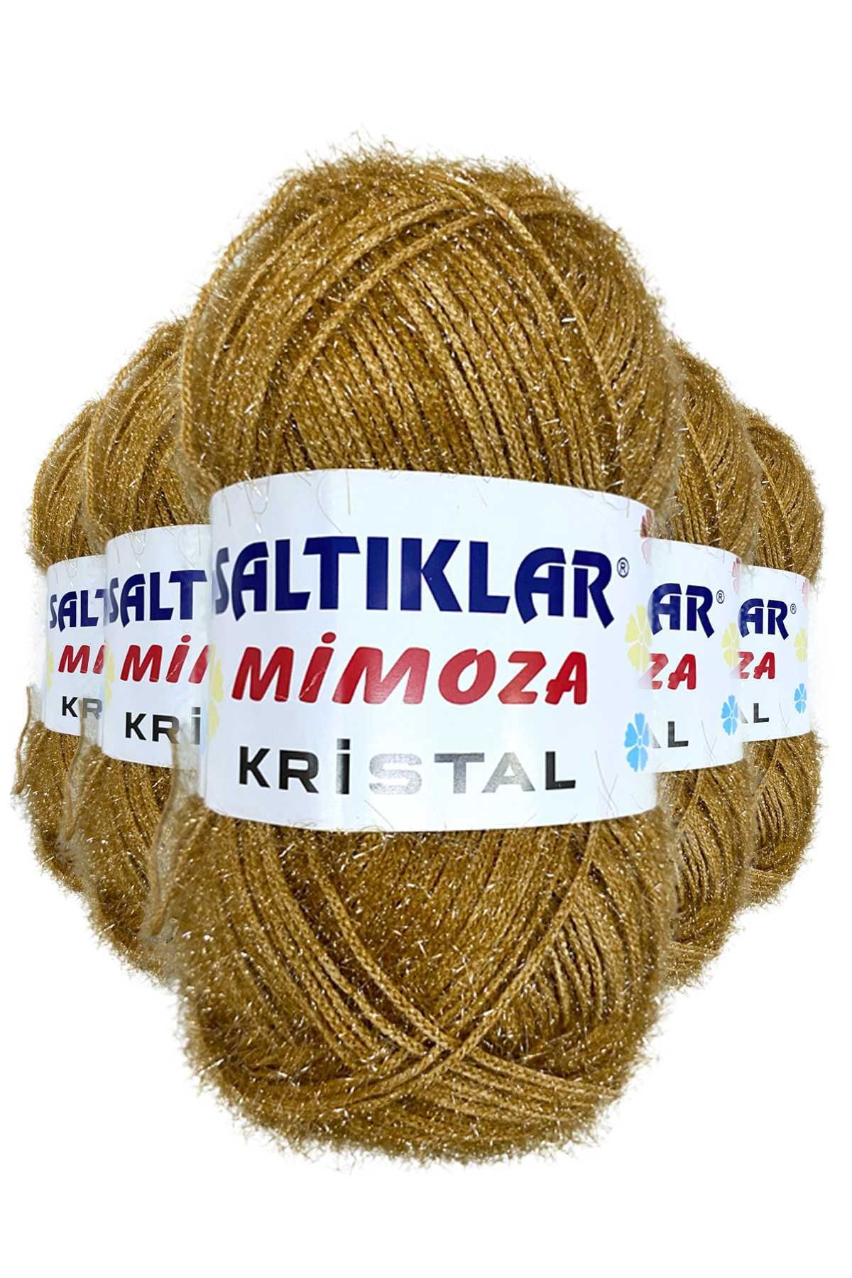 SALTIKLAR 5 Adet Mimoza Kristal Işıltılı Şal Patik Yelek İpi 54