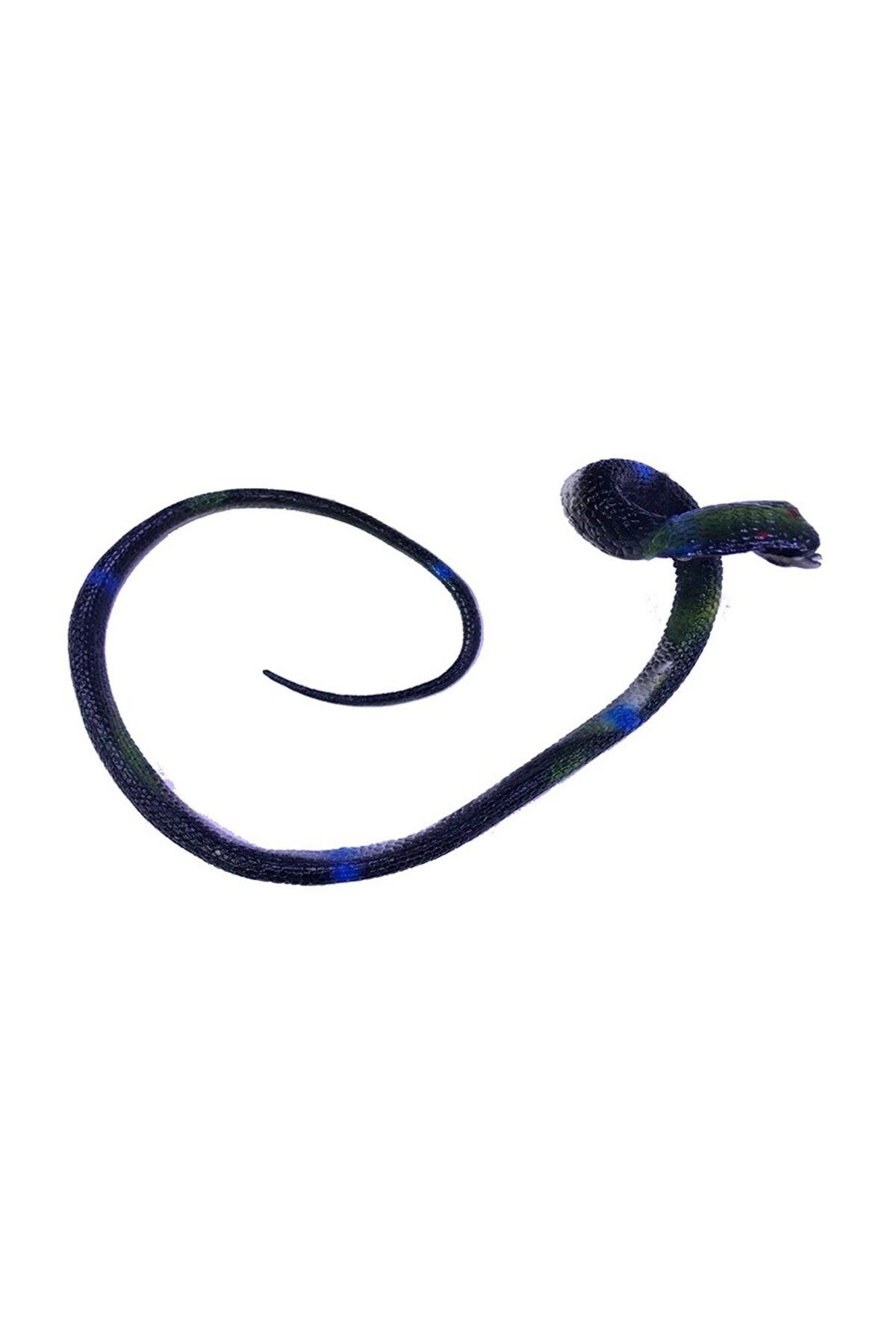 YeniBazaar-Silicone Soft Cobra Model Snake 80 cm - Black Color (4582) 3