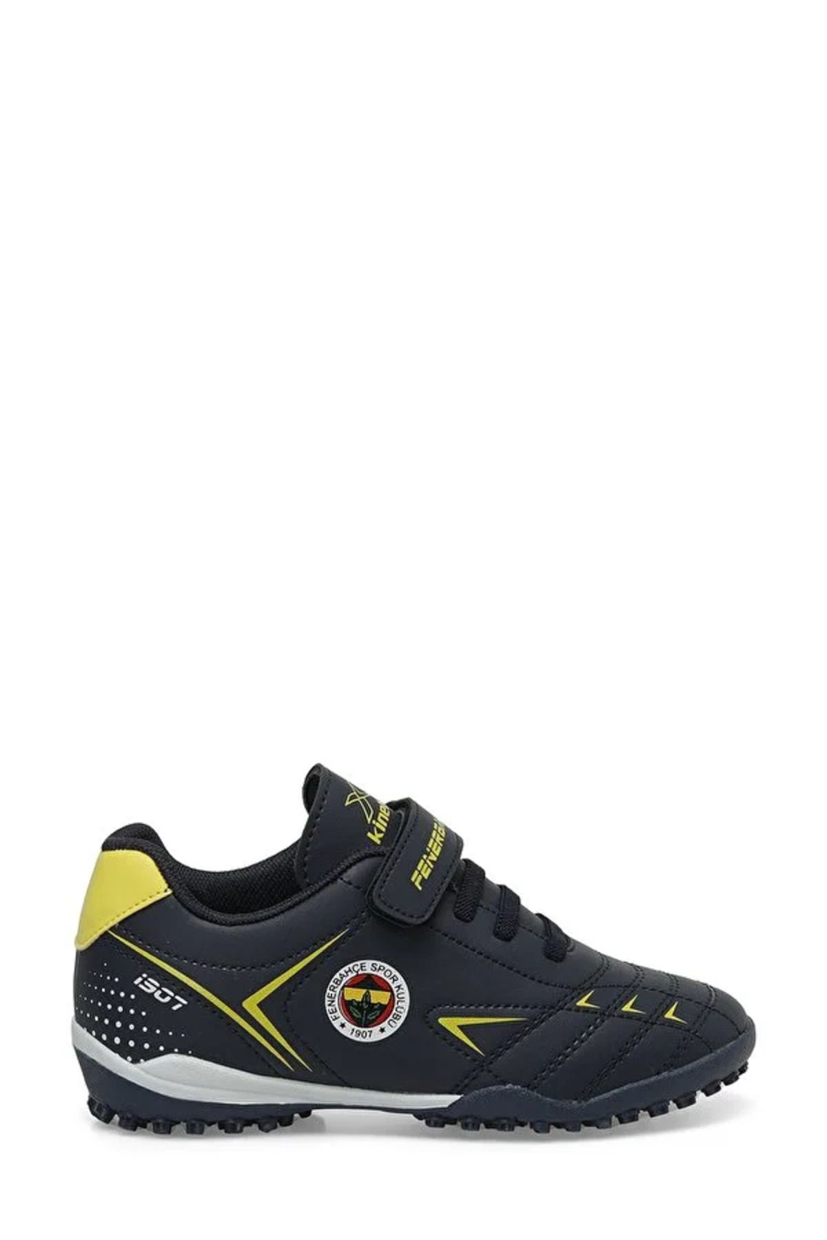 Kinetix-Boys' Astroturf Shoes -KeroTf 4fx, Yellow Navy Blue 4