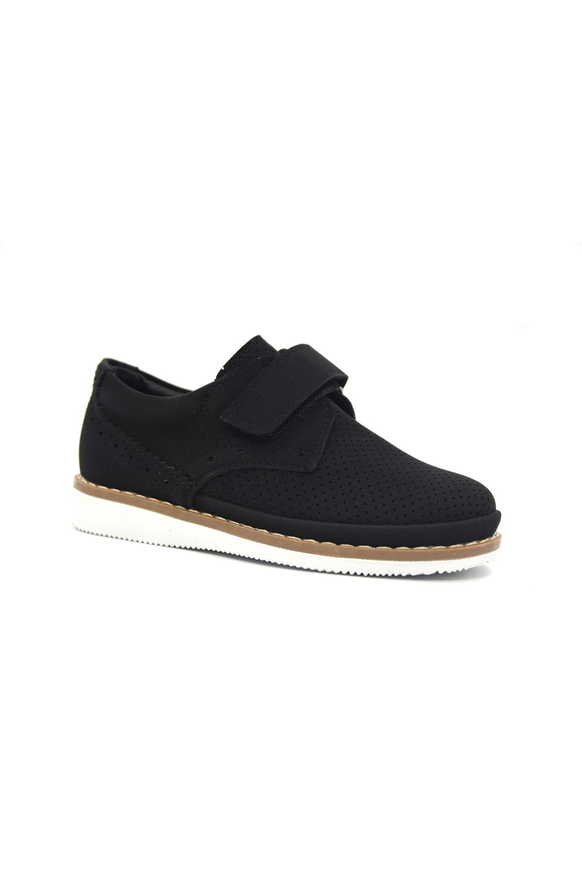 maxxi-Bărbați Clasici Băieți Circumcizie Pantofi Casual Negru Suede 2