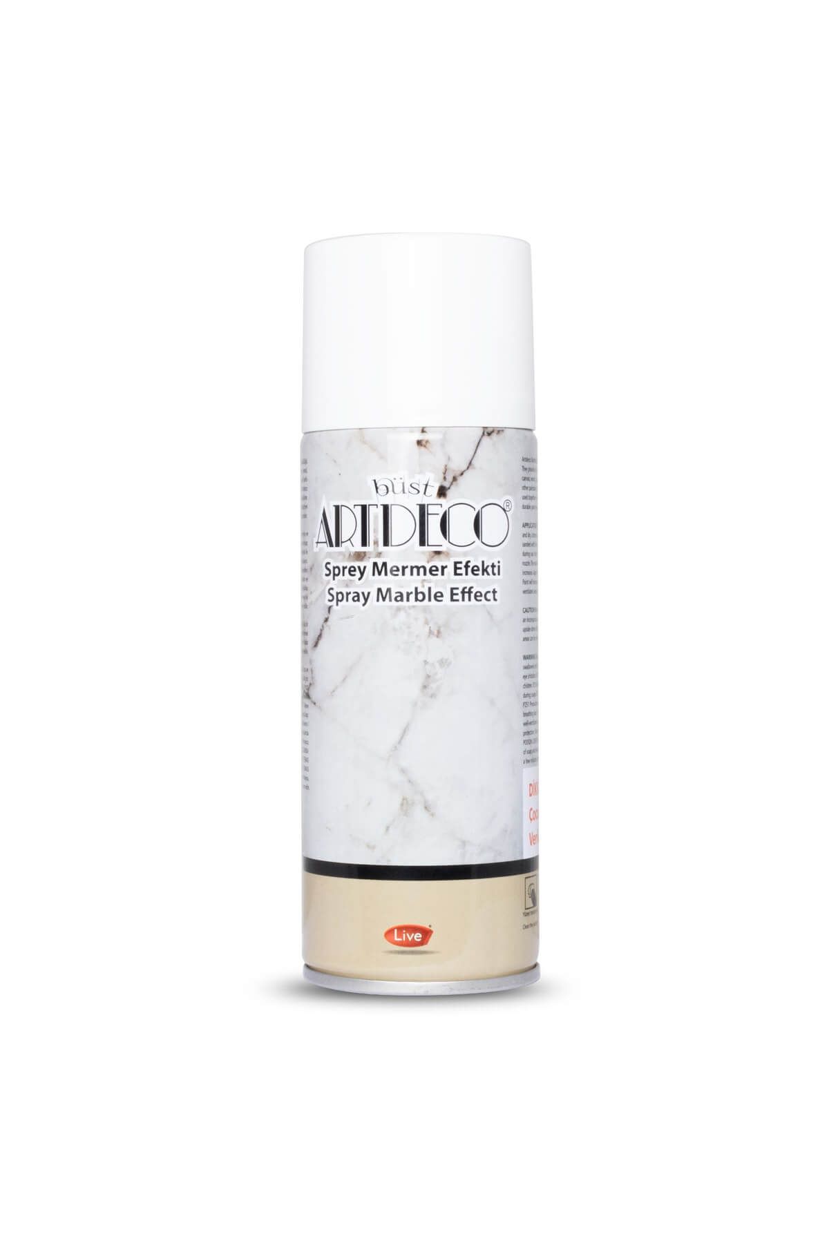 Artdeco 200ml Sprey Mermer Efekti Beyaz / 060