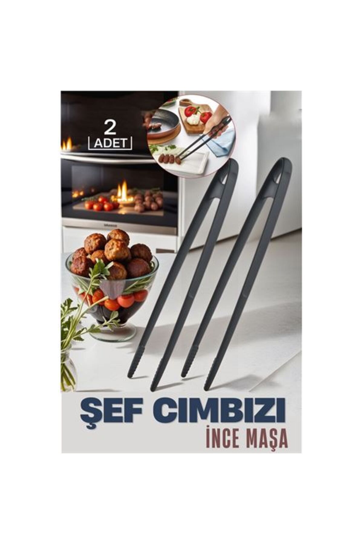 ModaCar Engstore Şef Cımbızı İnce Maşa Kragness Design