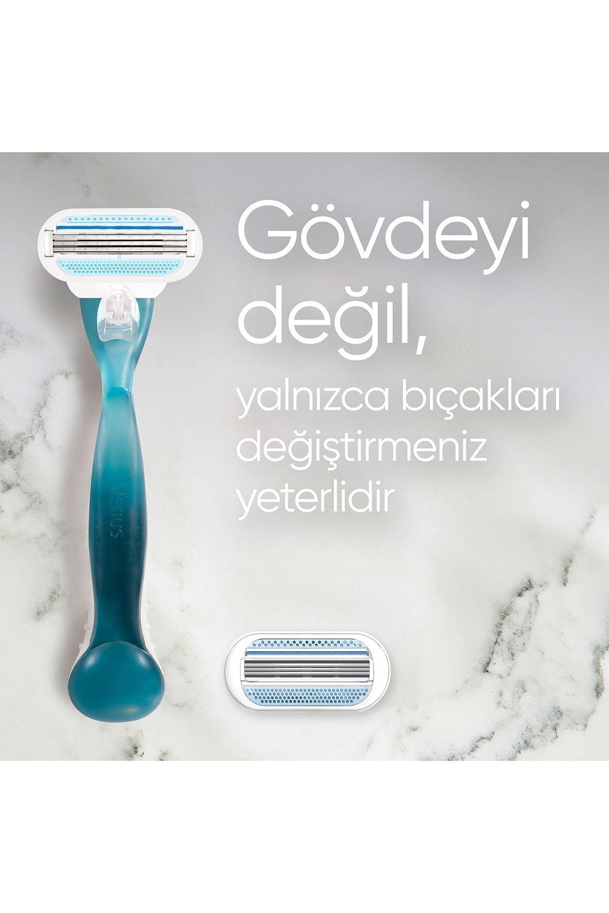 Gillette Venus Venus Smooth Tıraş Makinesi Yedek Başlık-7