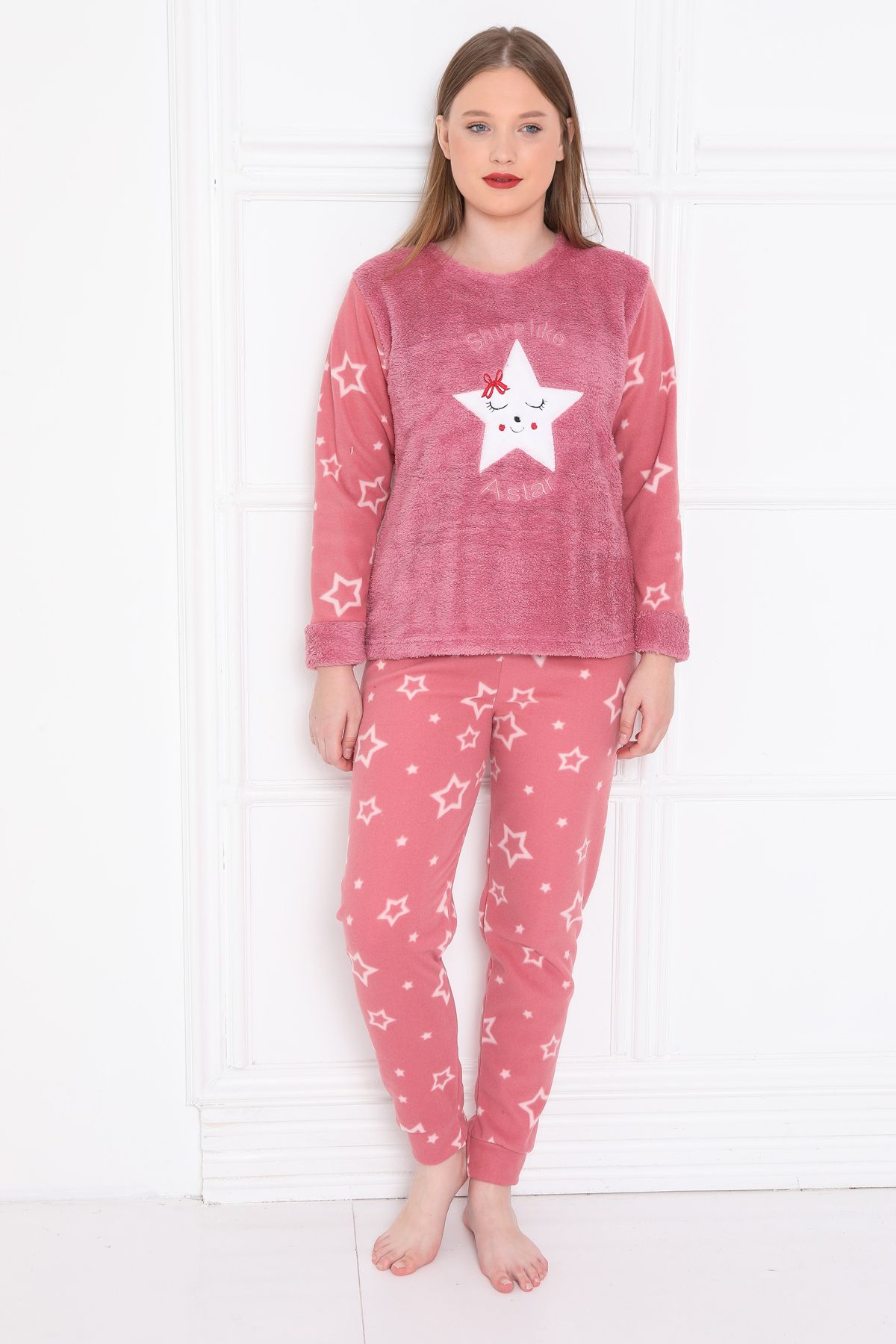 FAMES PİJAMA-WINTER FLEECE PAJAMAS SET 7