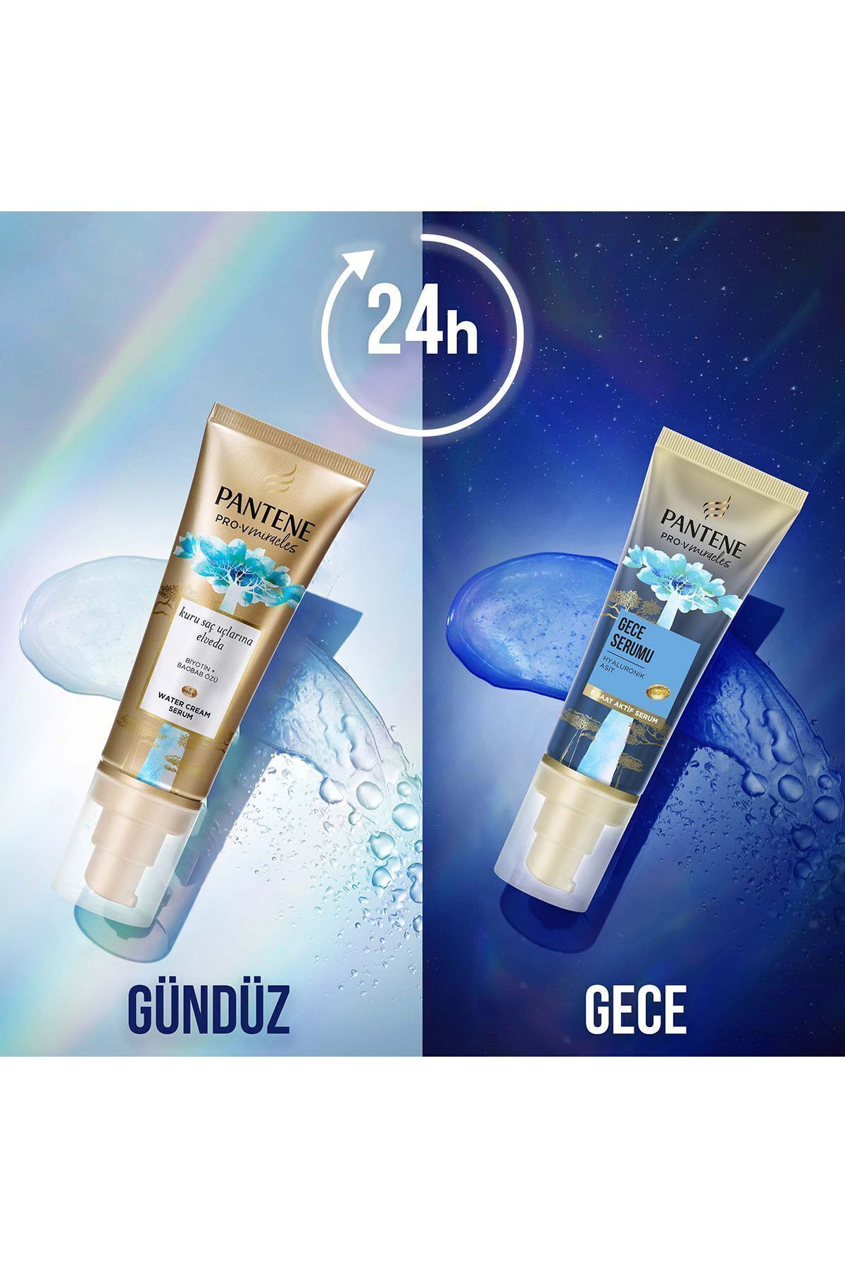 Pantene Miracles Hydra Glow Gece Serumu, 70 ml-5