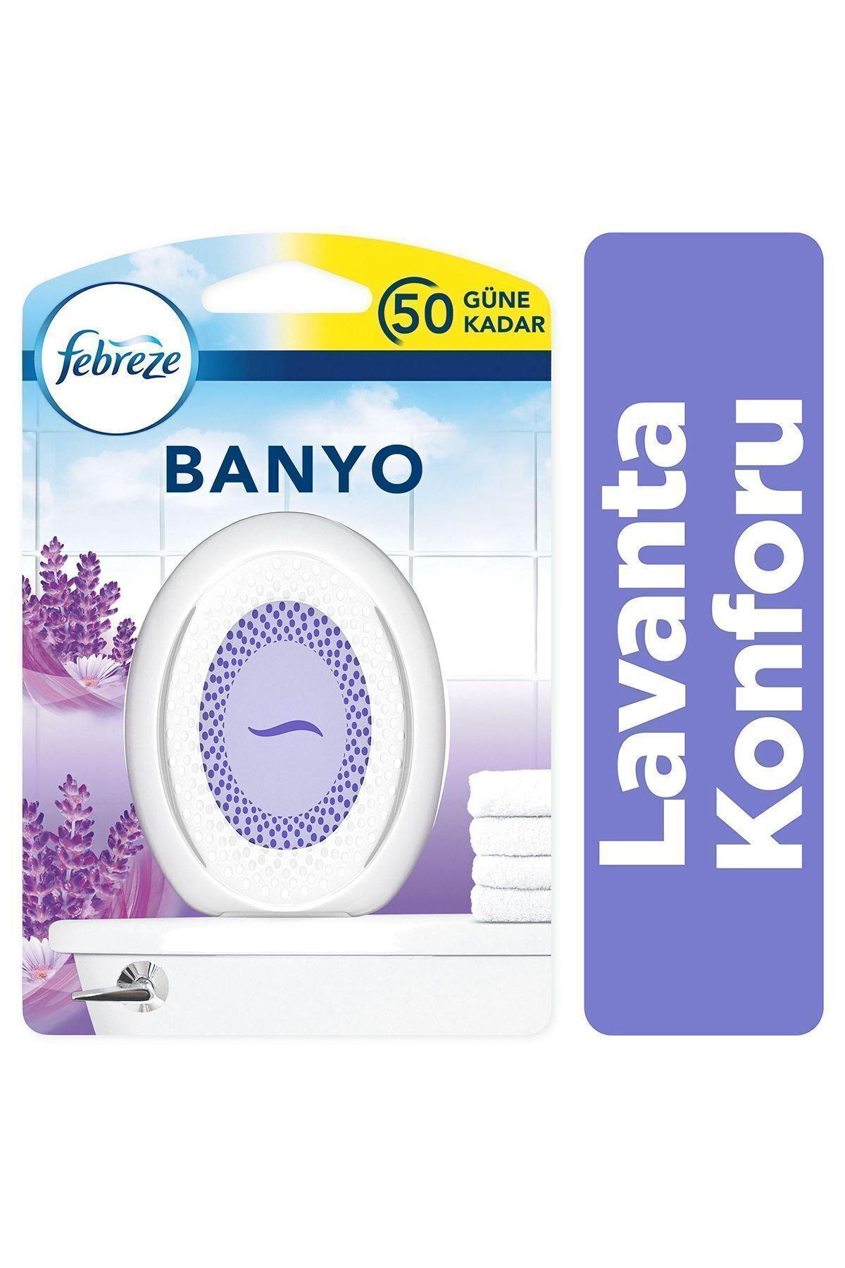 Febreze Hava Ferahlatıcı Banyo Oda Kokusu Lavanta