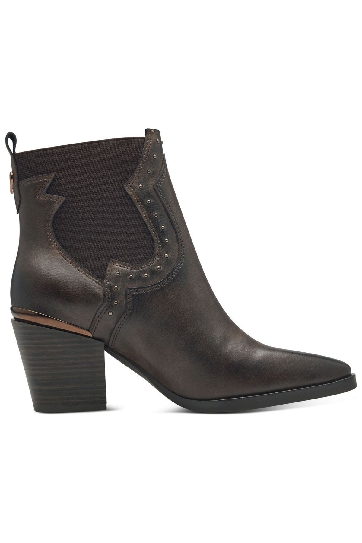 Marco Tozzi-Ankle Boots - Brown - Block 3