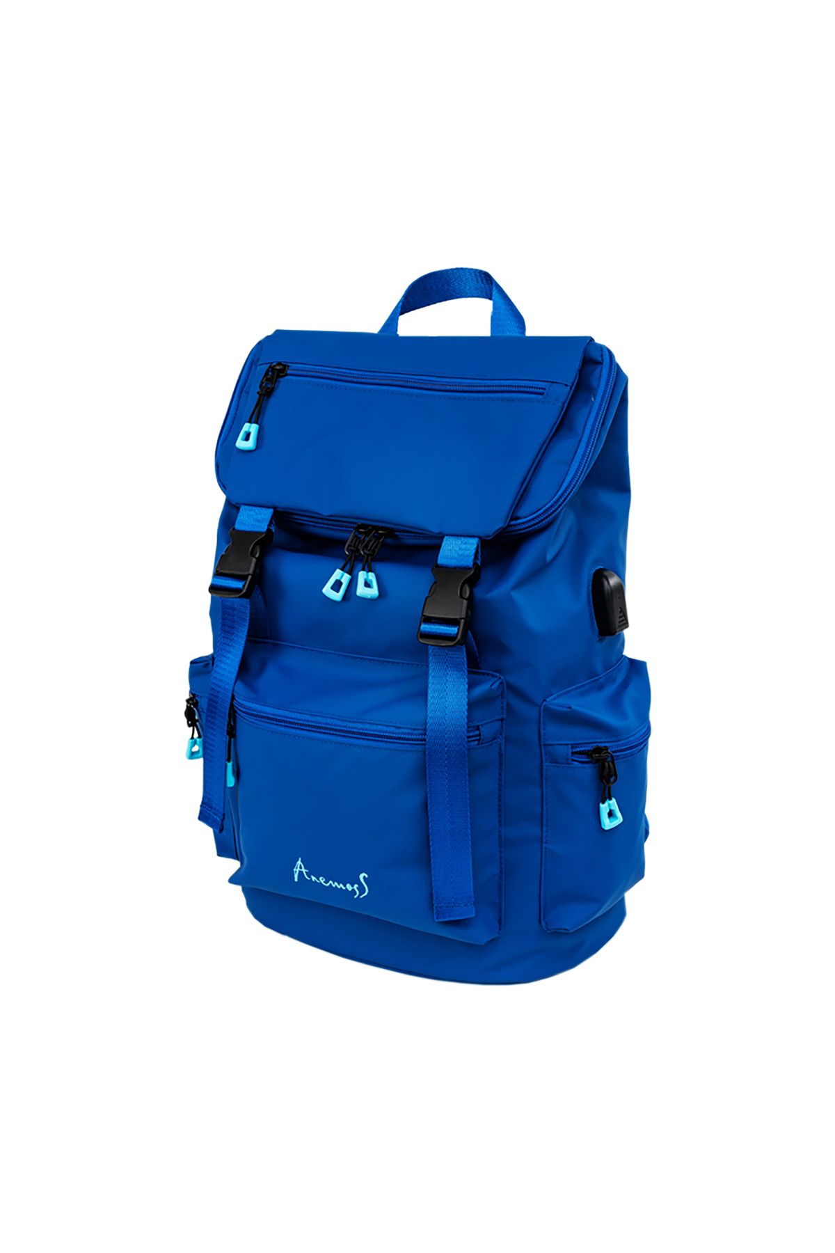 ANEMOSS-Laptop Backpack, Navy Blue 1