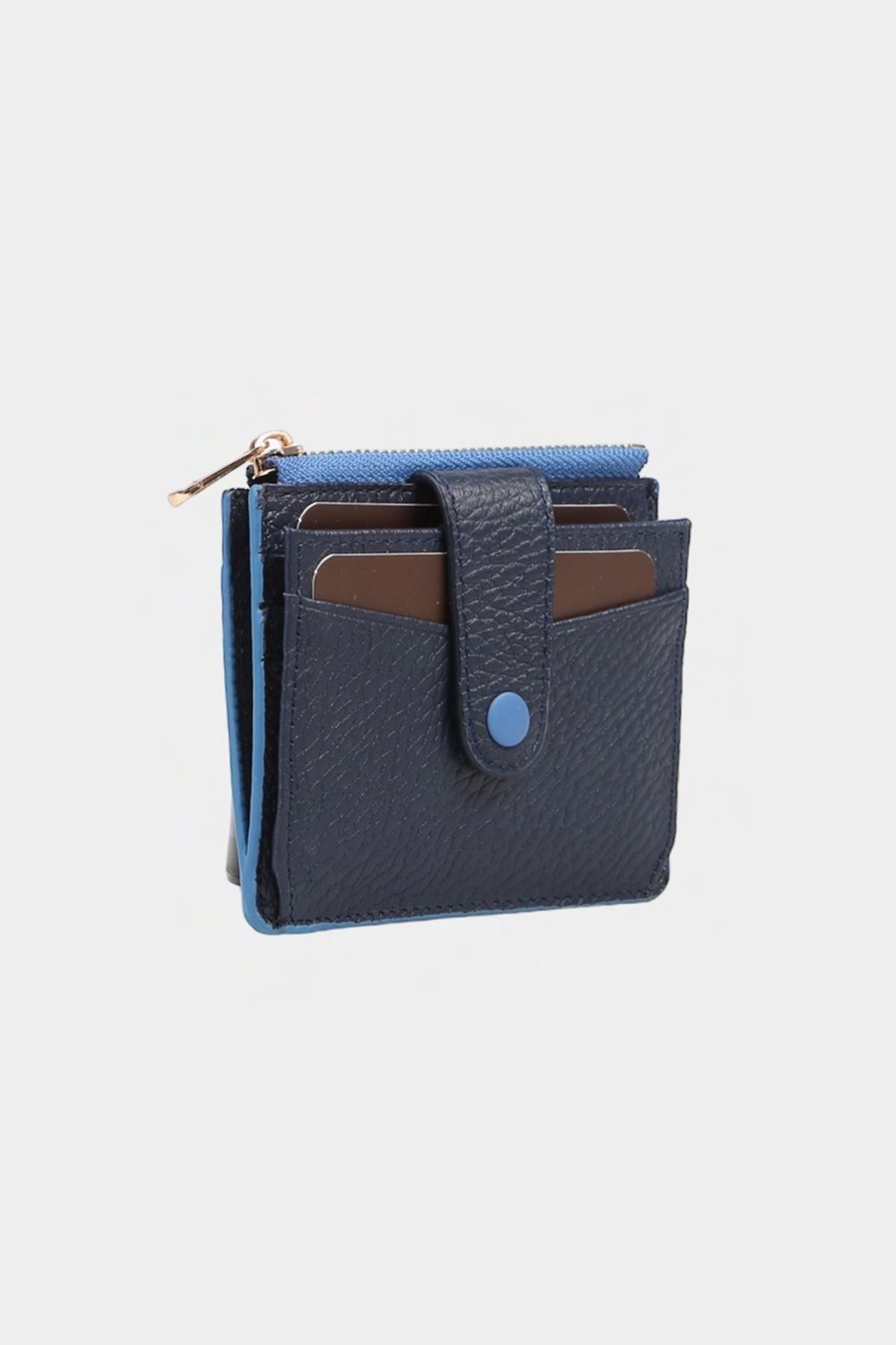 Milian's-3765 Model Milian's - Genuine Leather, Small Size, Multi-Card Holder Horizontal Wallet 2