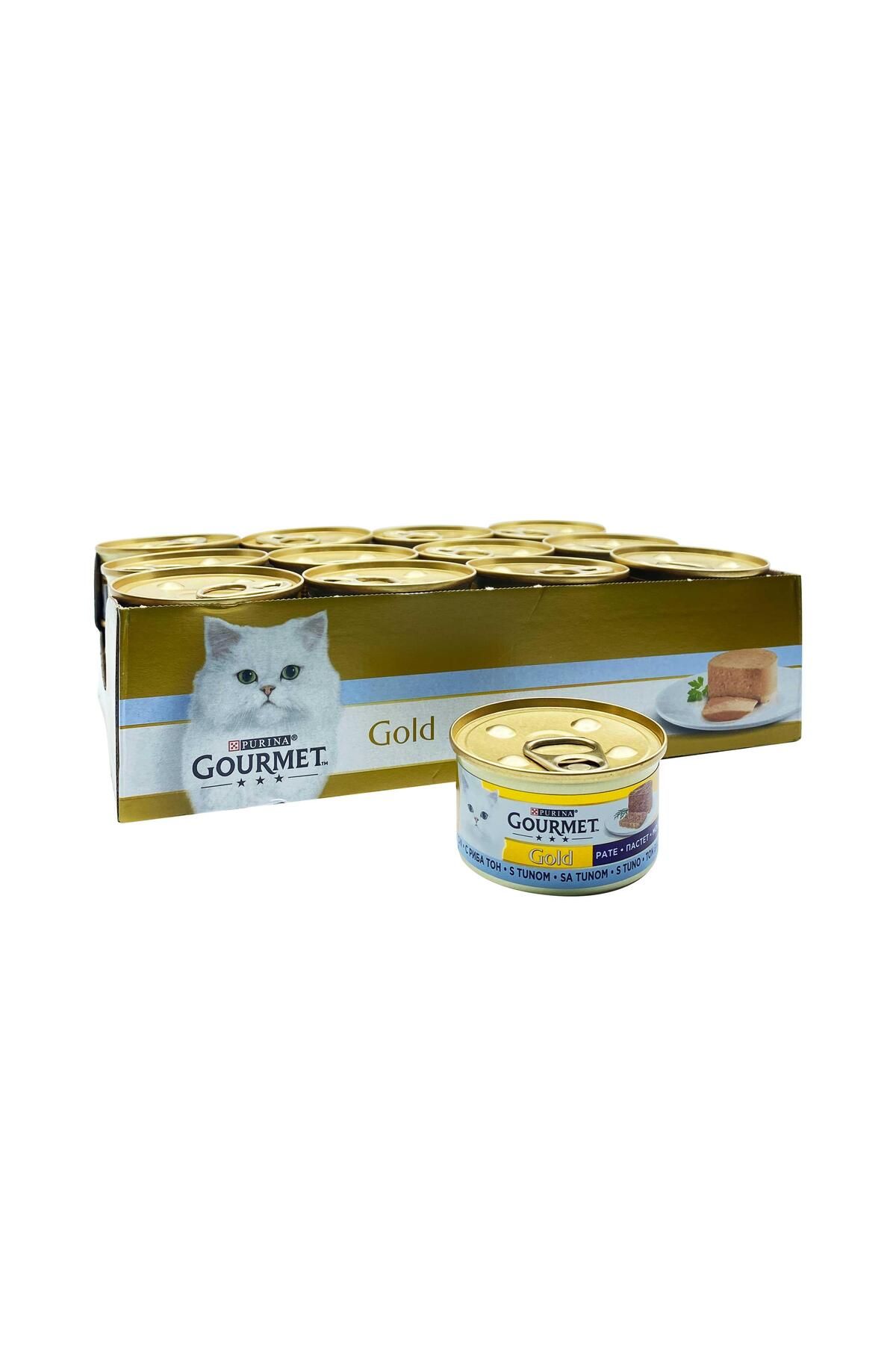 Pro Plan Gourmet Gold Ton Balıklı Konserve 85gx12 Adet