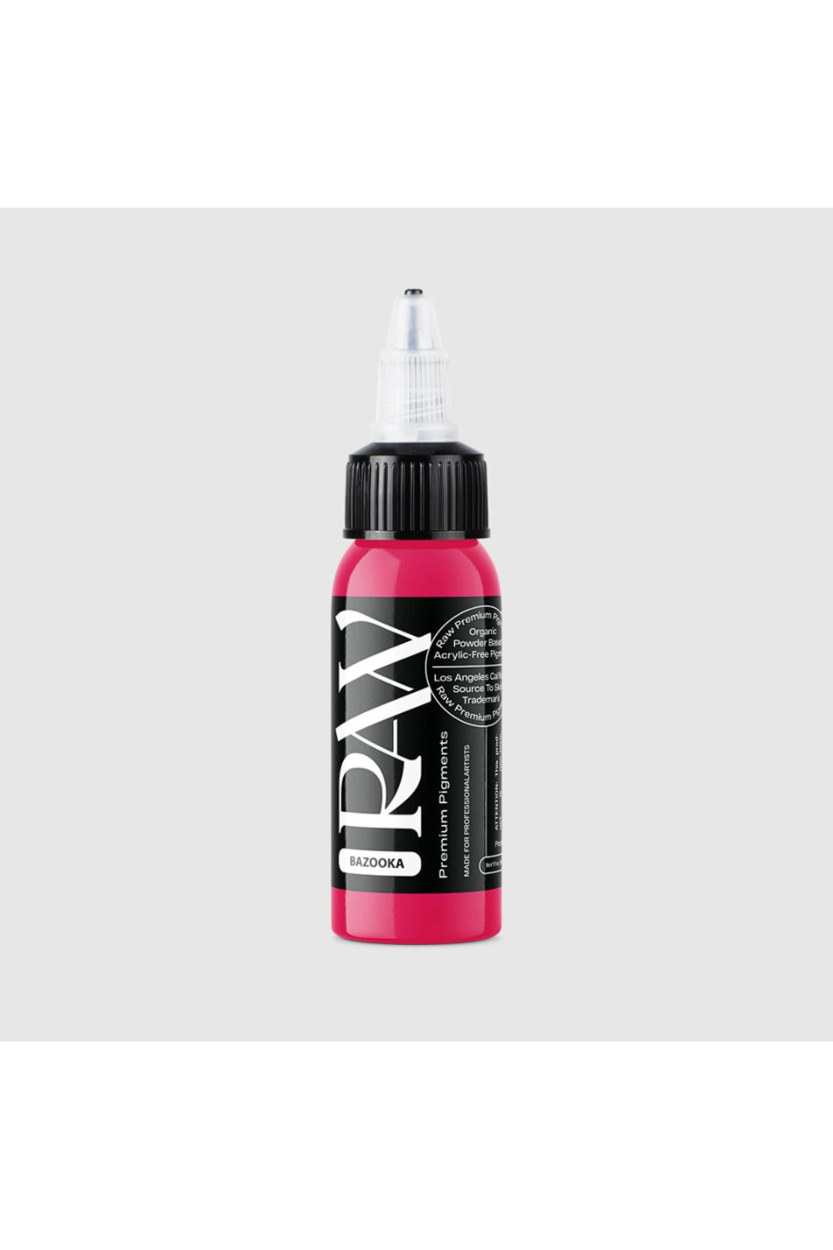 Pigments Bazooka 1 oz 30 ml Parlak Pembe Dövme Boyası - 1