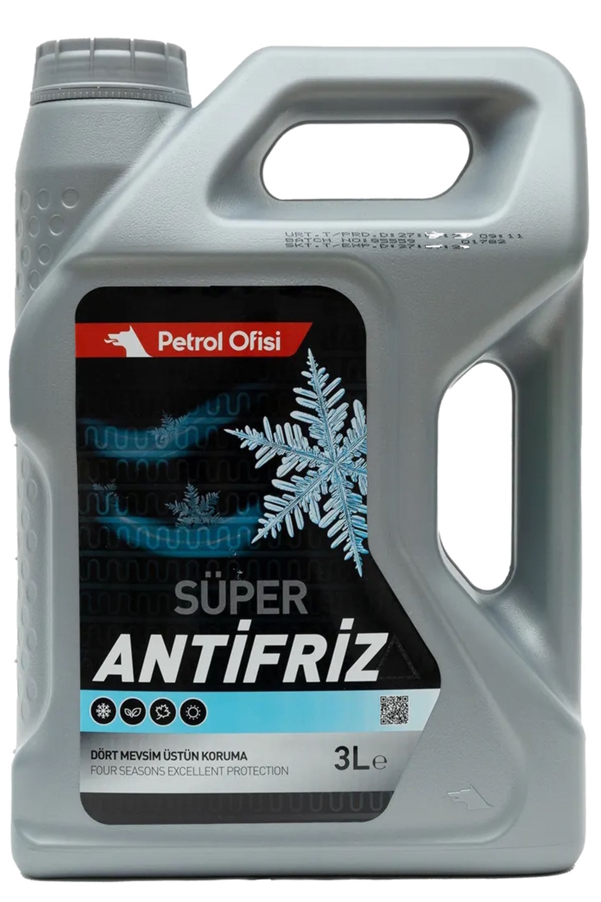 Petrol Ofisi Konsantre Süper Antifriz Yeşil 3 Litre Lt