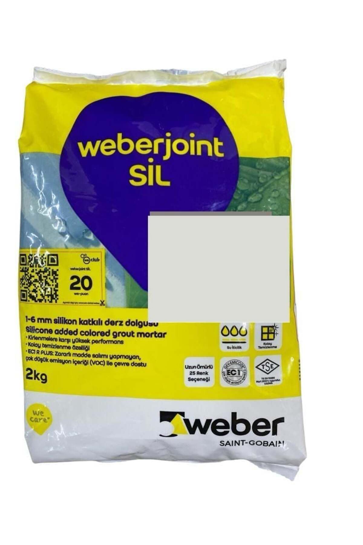 NeoNext Weber Joint Sil 437 Açık Gri Derz Dolgu 2 Kg