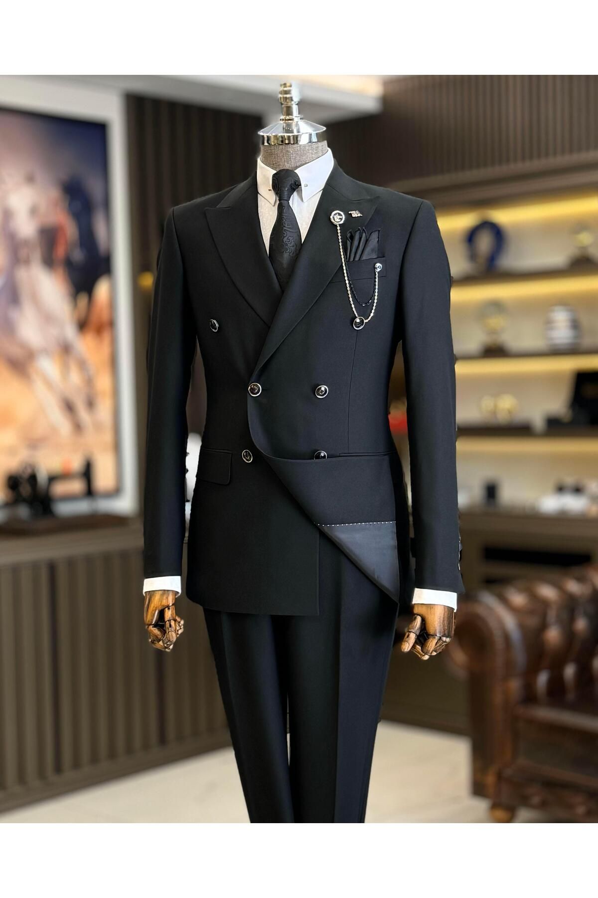 costume noir t12691