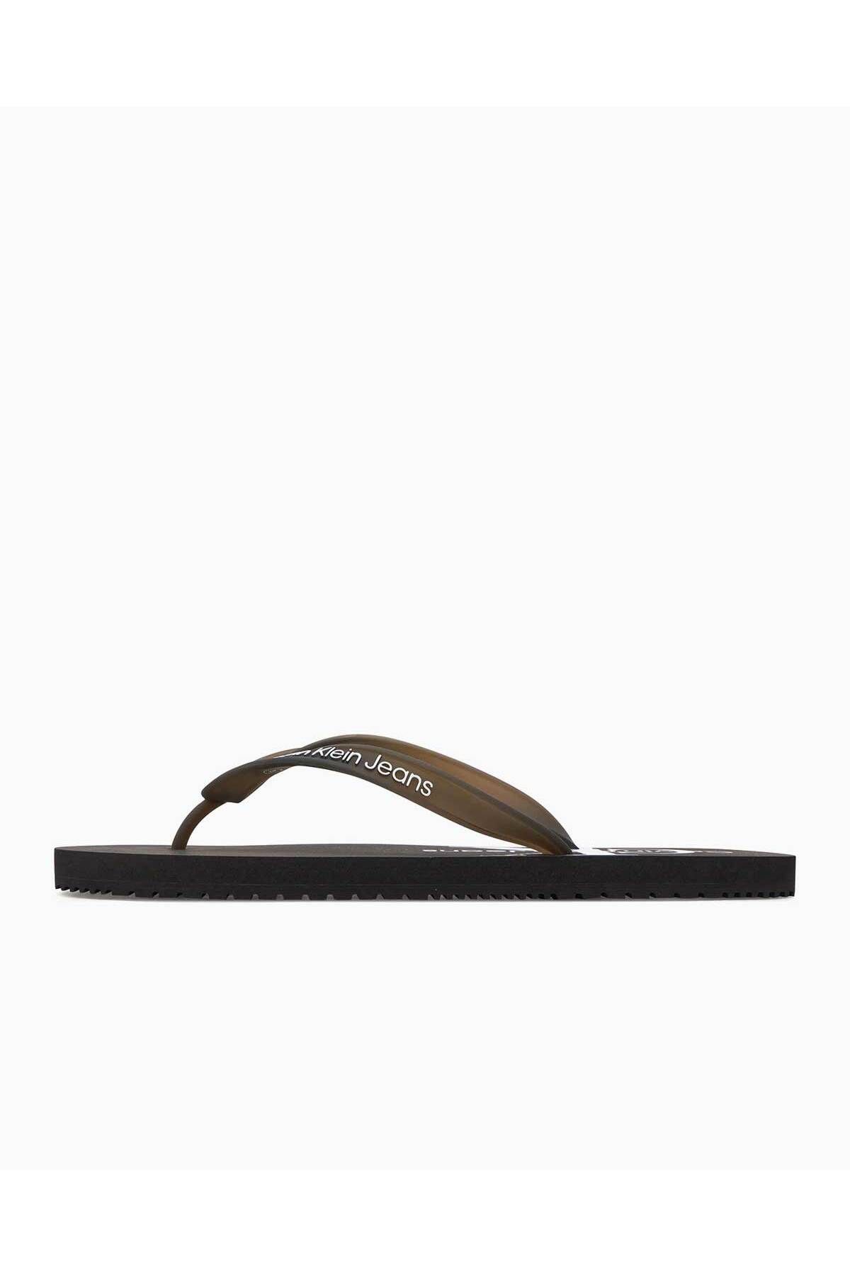 Calvin Klein-Monogram Patterned Beach Sandal - Flip Flop Flip Flops 6