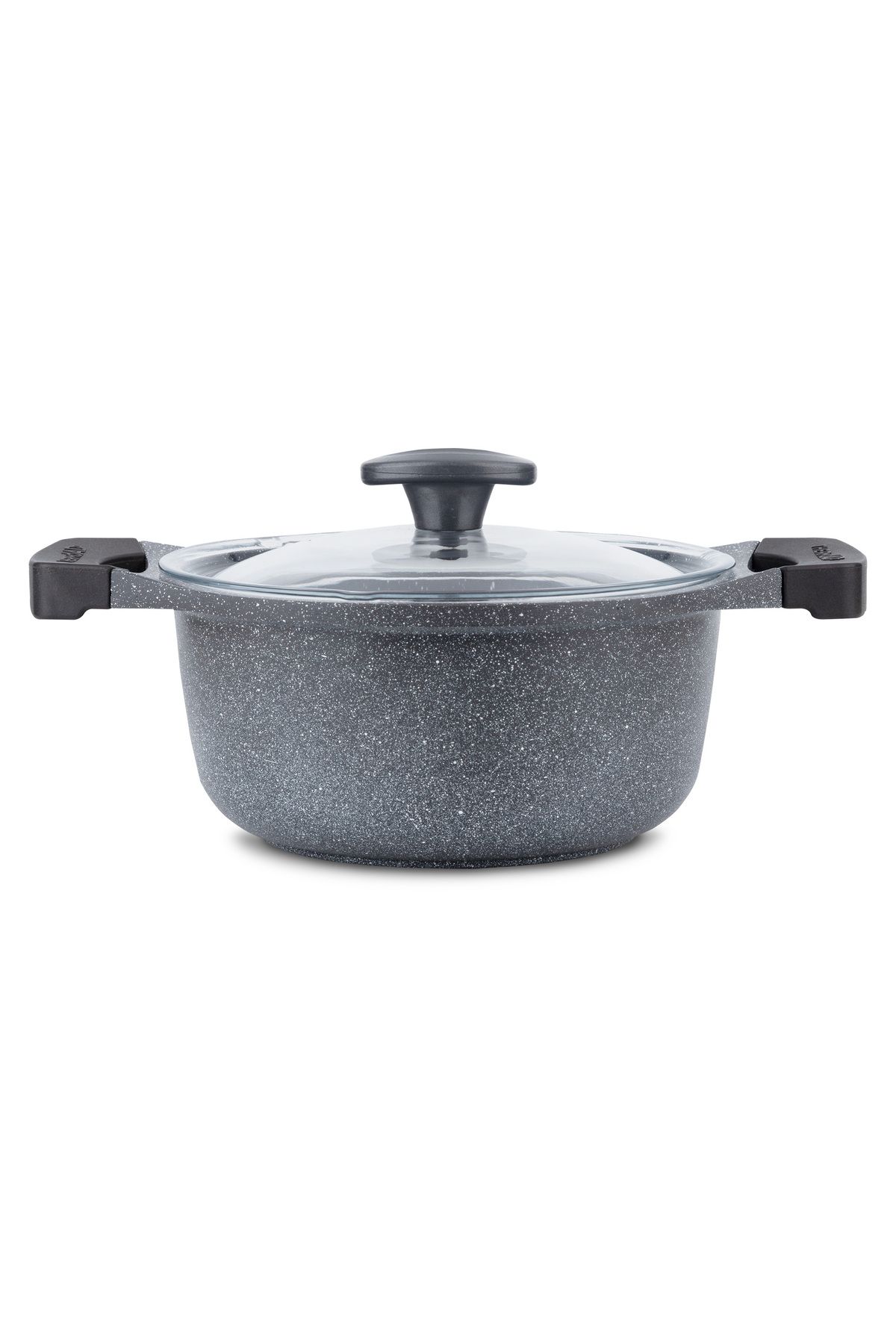 ThermoAD-Graneu Series 18 cm Gray Deep Pot 2