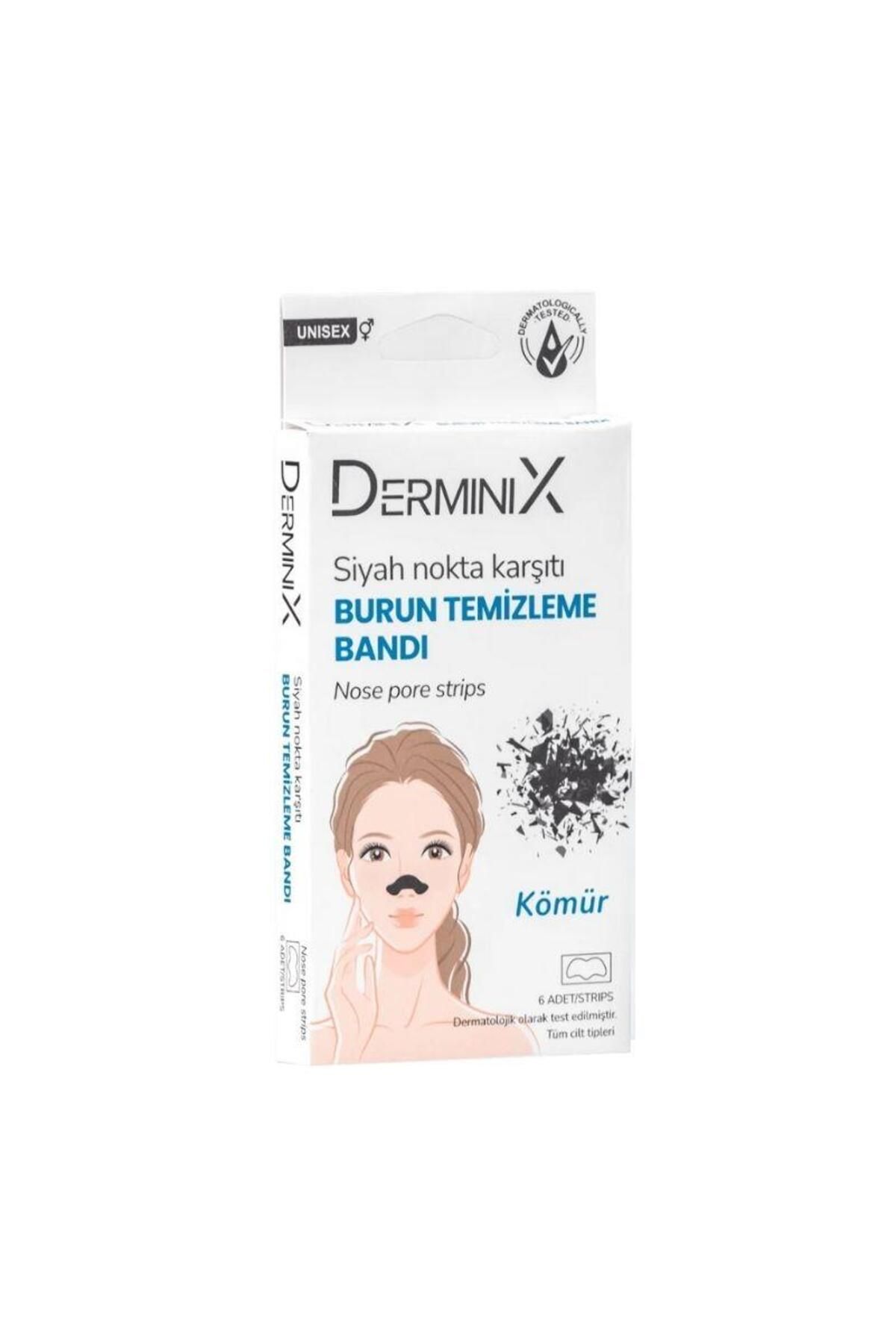 Derminix Kömürlü Siyah Nokta Karşıtı Burun Temizleme Bandı