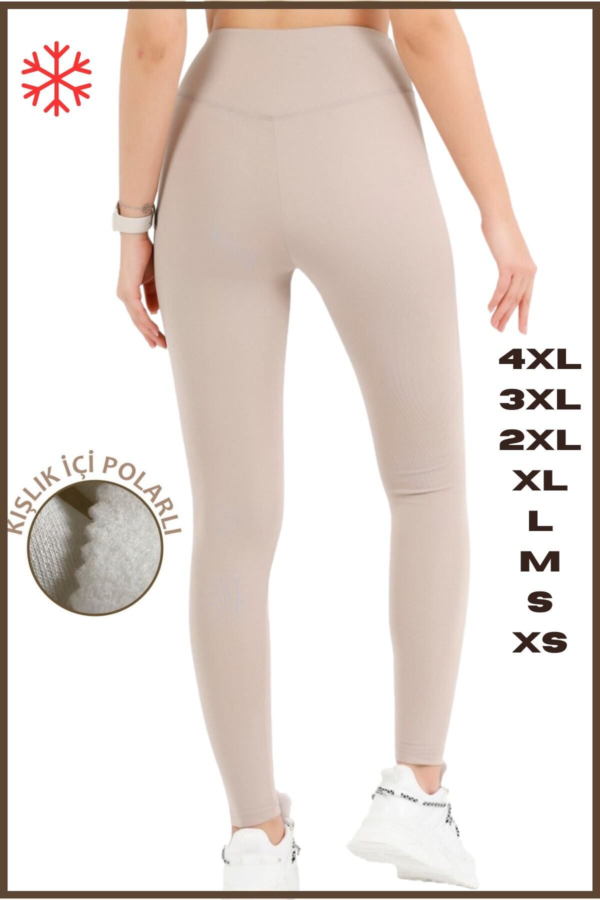 missmaral-Steinfarbene Damen-Strumpfhose mit hoher Taille – Fleece, Fleece Winter 1024 8