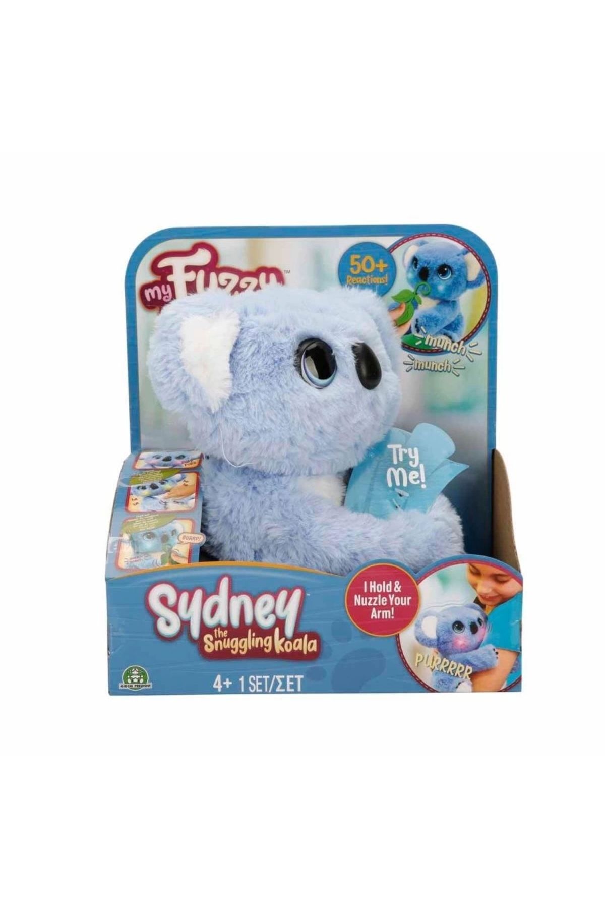 anonim My Fuzzie Friends Sesli Ve Işıklı Koala 25 Cm Myn00101