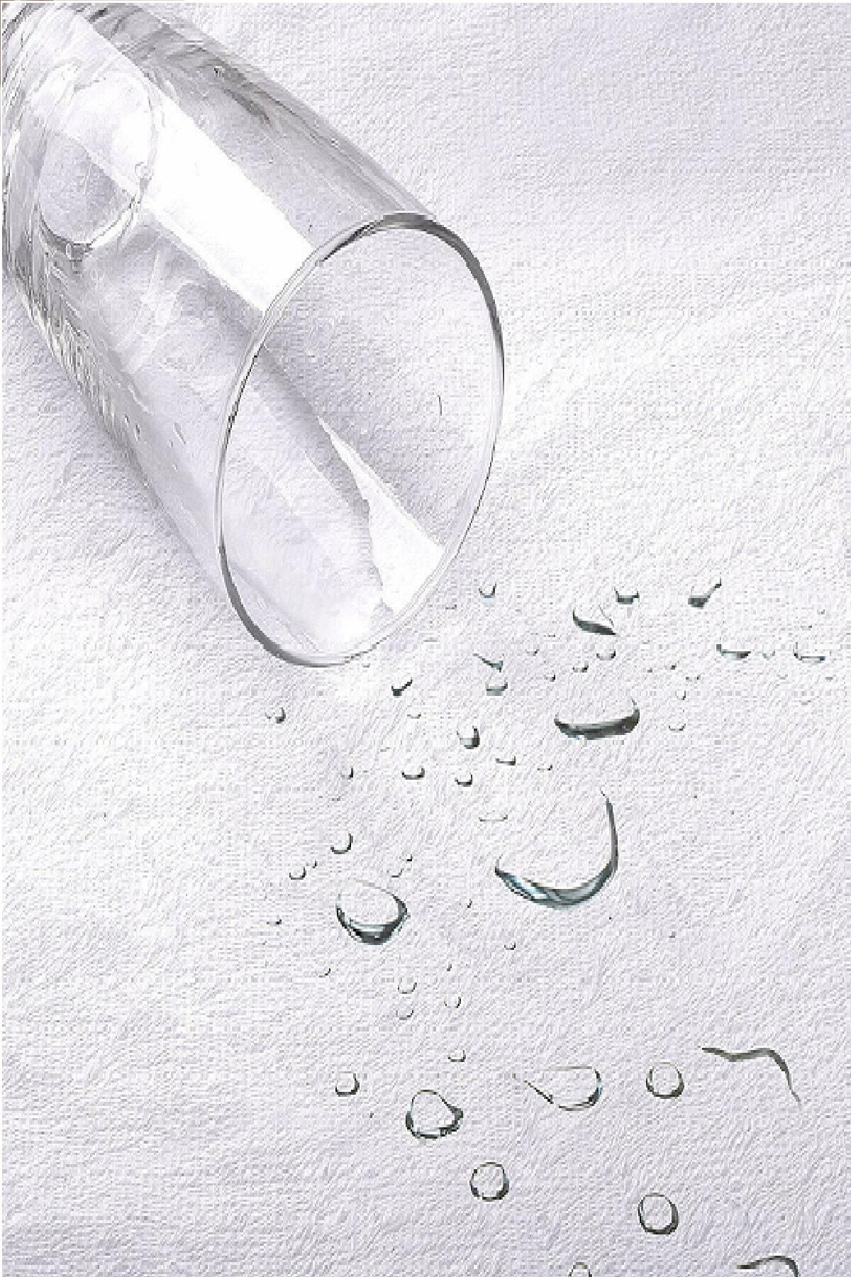 mycey 50x90 cm Sıvı Geçirmez Alez Pamuklu Köşe Lastikli Bebek Yatağı Yatak Koruyucu Alez fotoğrafı 3 (önizleme)