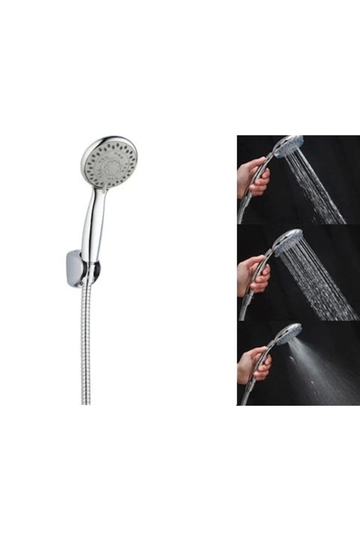 Light up Terapi Etkili 3 Fonksiyonlu Duş Başlığı Seti
