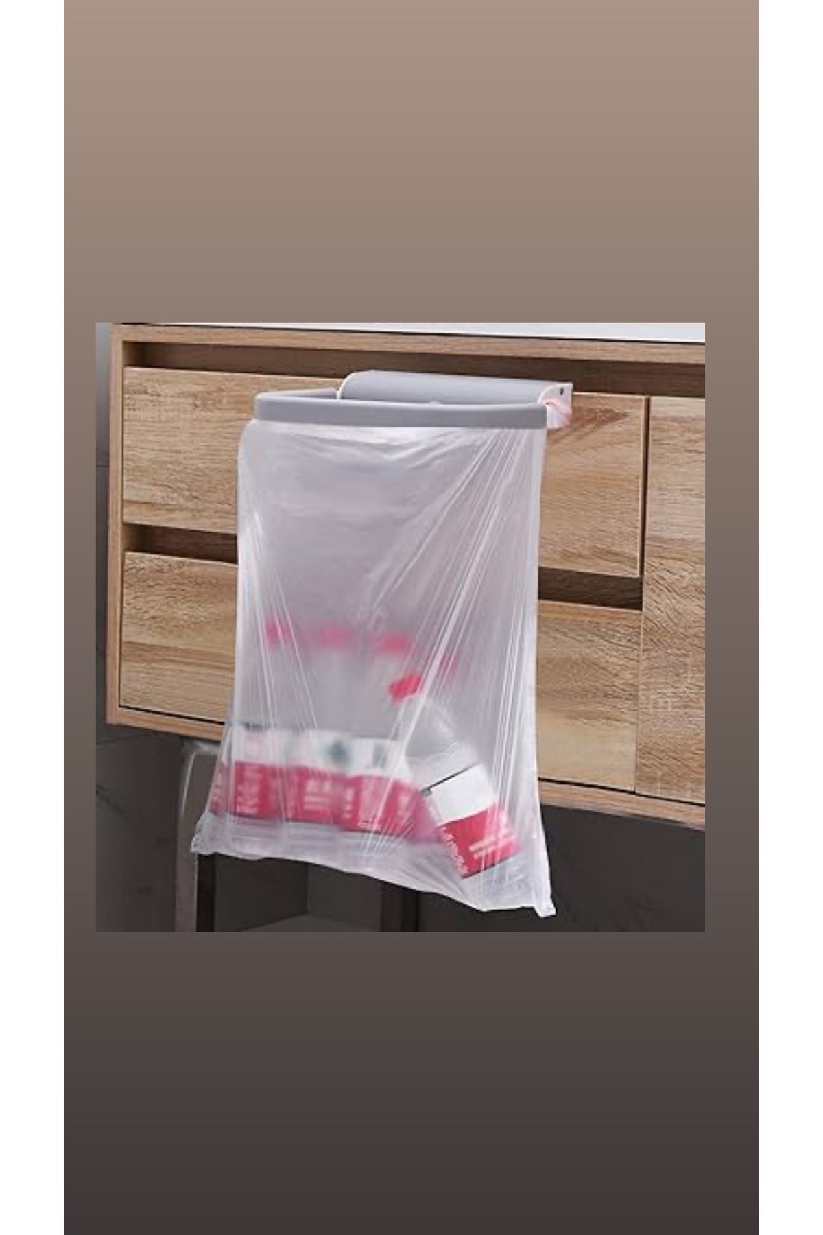 TMO-Mini Size Transparent Garbage Bag 5 Rolls * 40 Sachets 2