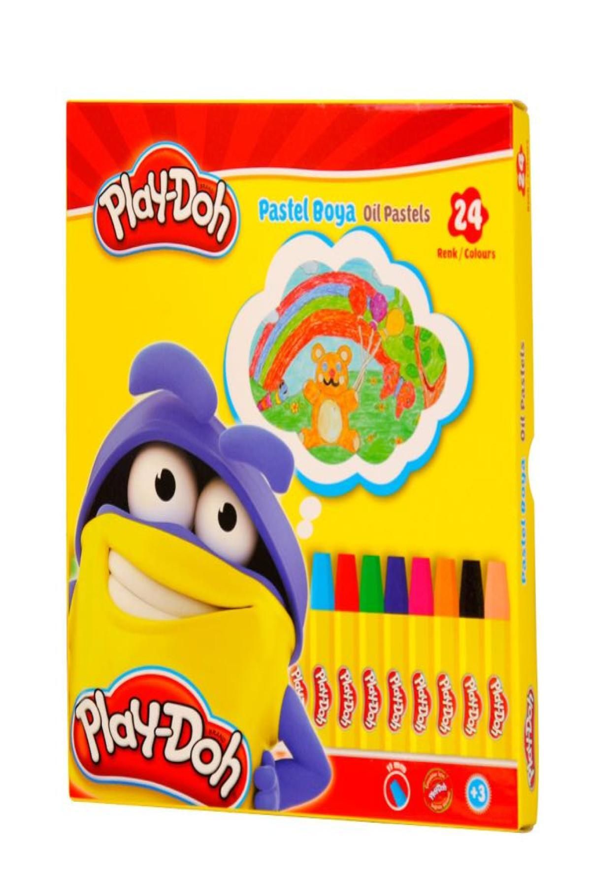 Nextpage Play Doh Play Pa004 24 Renk Pastel Boya