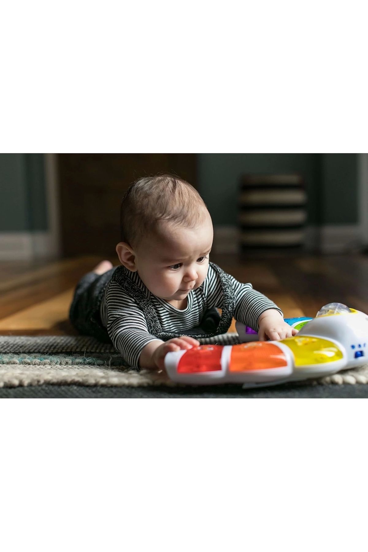 Baby Einstein-محطة أنشطة الساطع والاستكشاف، قطعة واحدة (عبوة من 1) مع 4 لغات و3 أوضاع 4