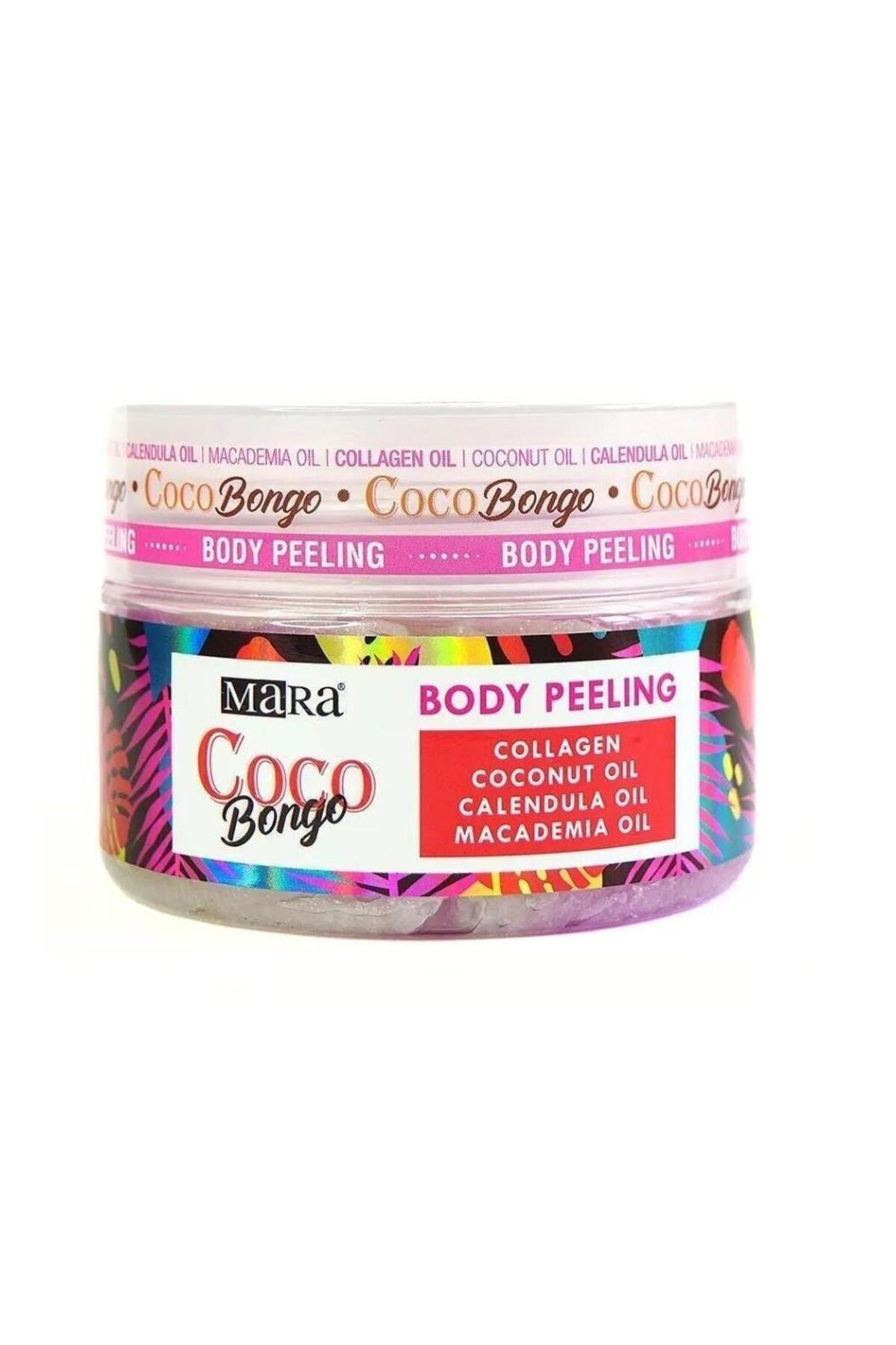 Mara Coco Bongo Değerli Yağlar Içeren Hindistan Cevizi Vücut Peeling 300 gr