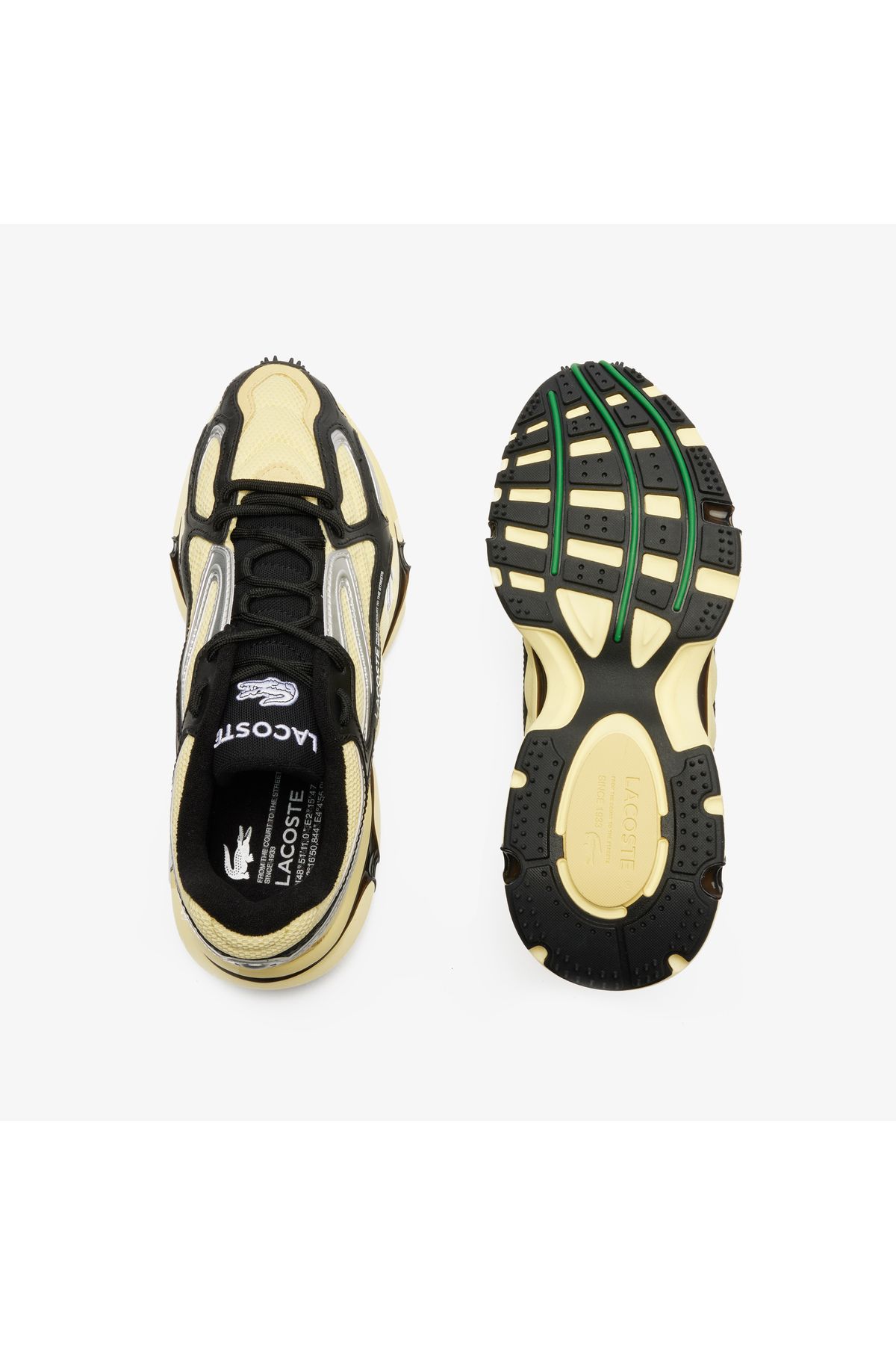 اسنیکر زرد مردانه Sport L003 2K24 کفش ورزشی Lacoste