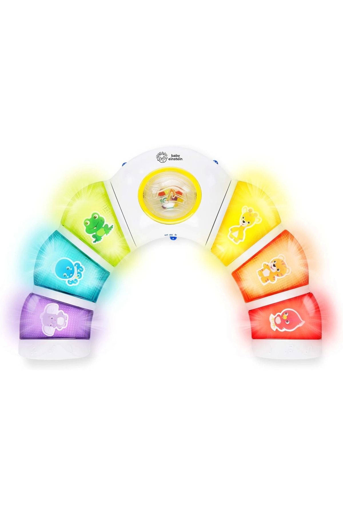 Baby Einstein-محطة أنشطة الساطع والاستكشاف، قطعة واحدة (عبوة من 1) مع 4 لغات و3 أوضاع 1