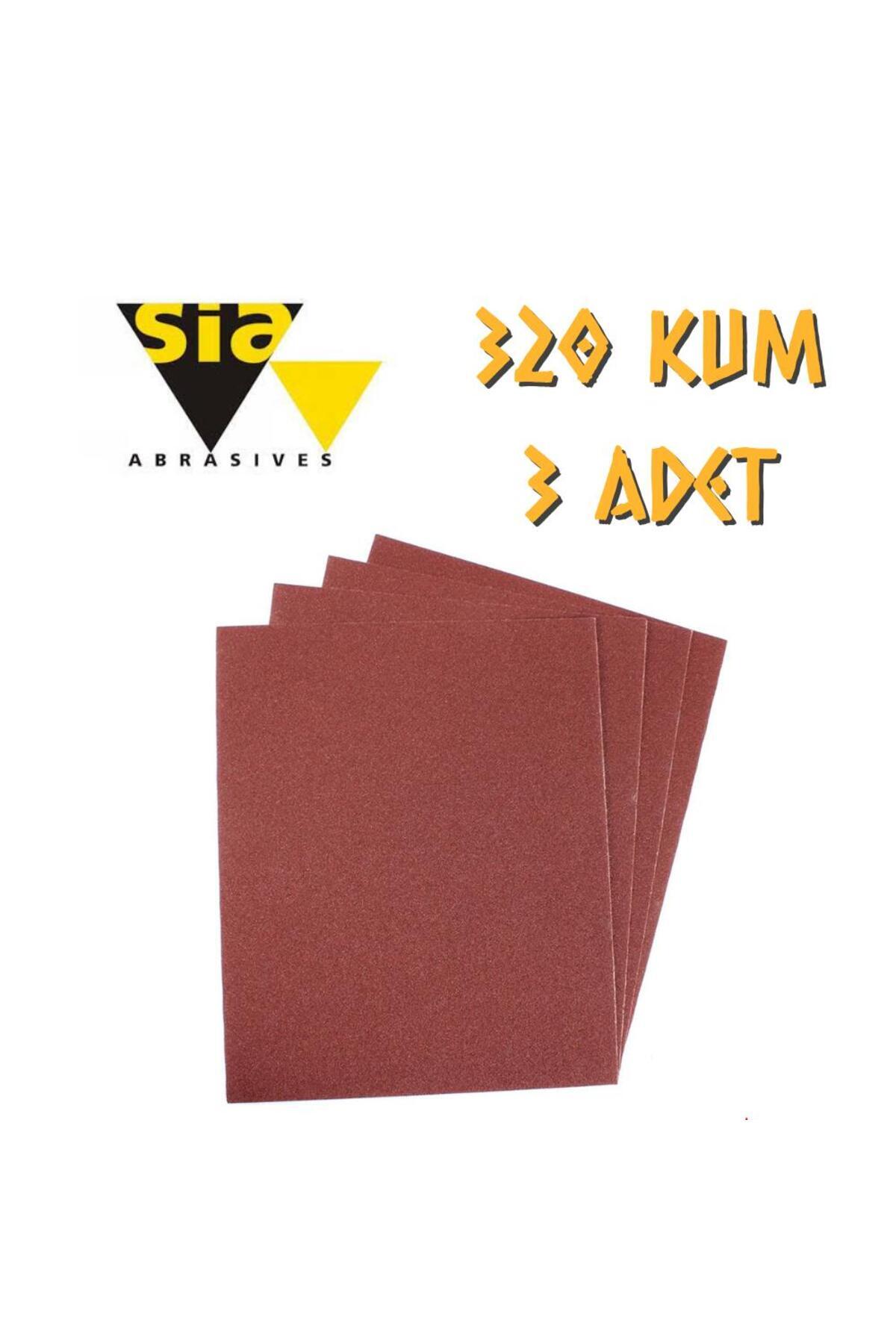 Sia 1913 Su Zımparası 320 Kum - 3 Adet