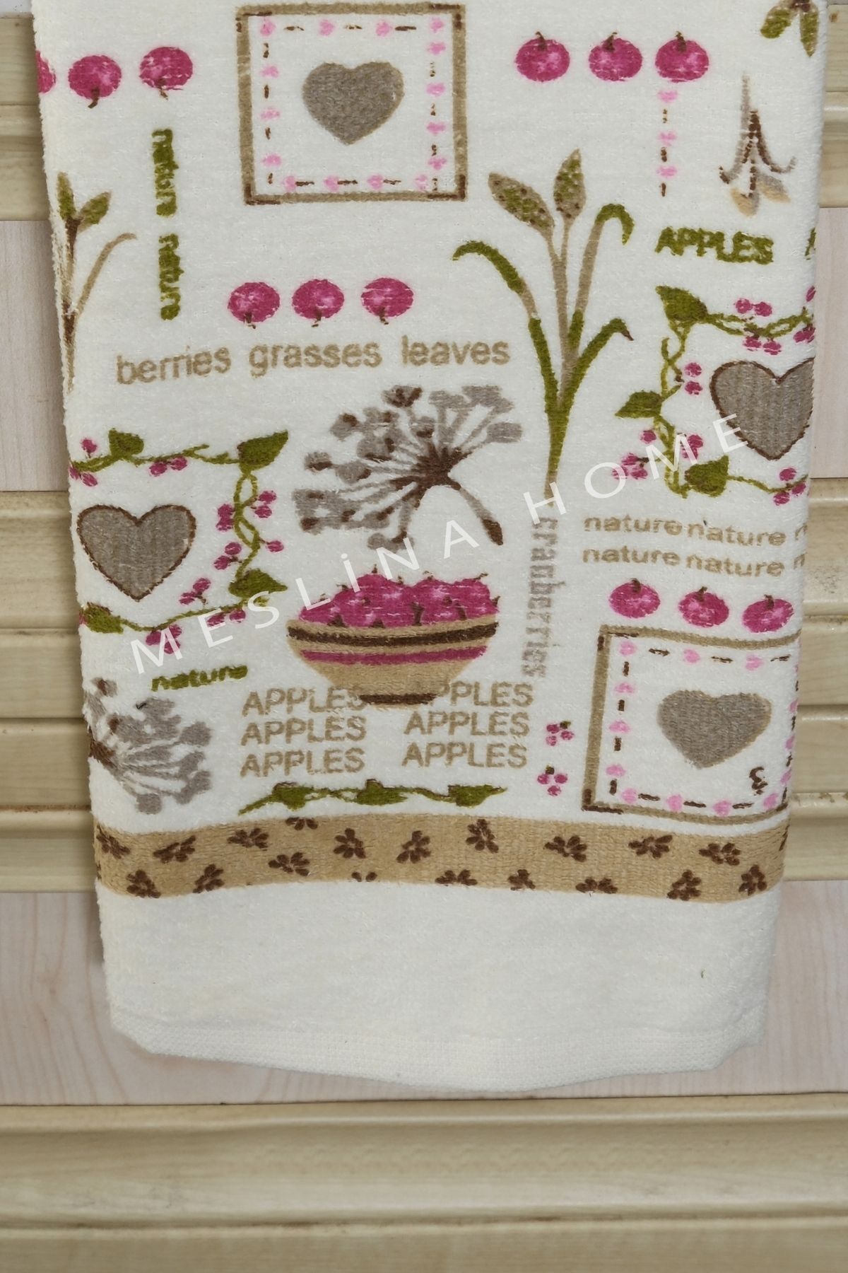 Meslina Home-Printed Towel |   30X50 cm Kitchen Towel |   Drying Cloth |   Hand Towel 3