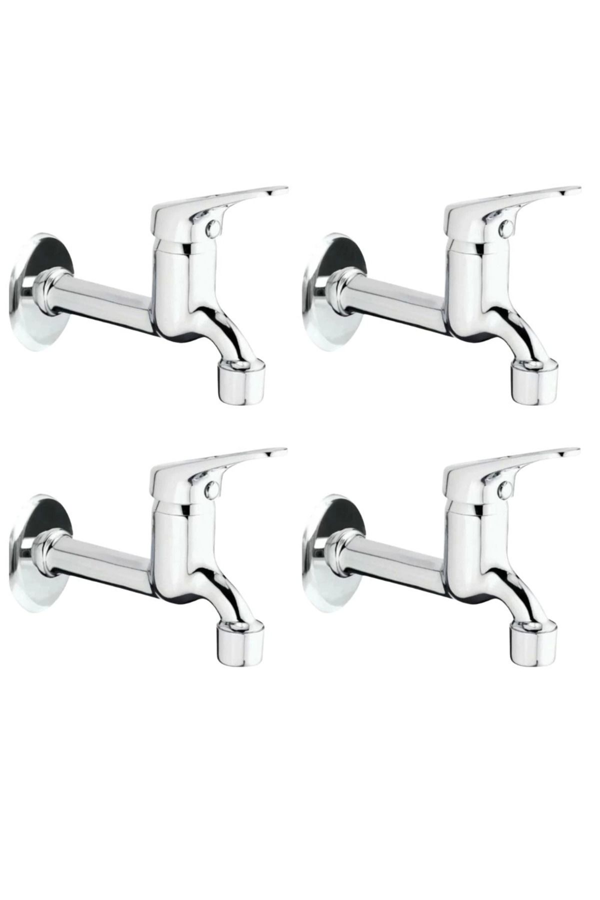 Light up 4lü Aç Kapa Mix Lavabo Musluk Wc Lavabo Uzun Musluk Perlatörlü