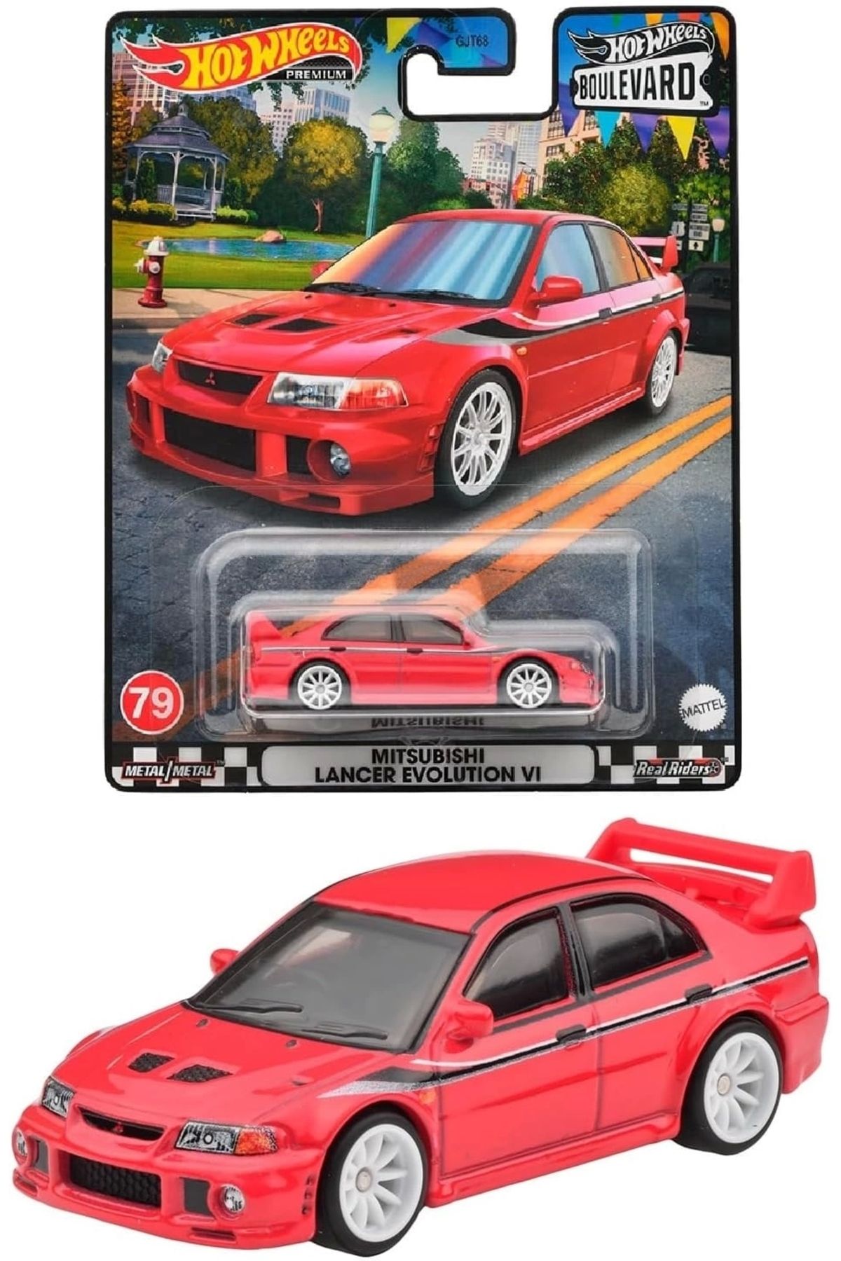 HOT WHEELS Hw Premium Mitsubishi Lancer Evolution V1 Model Araç