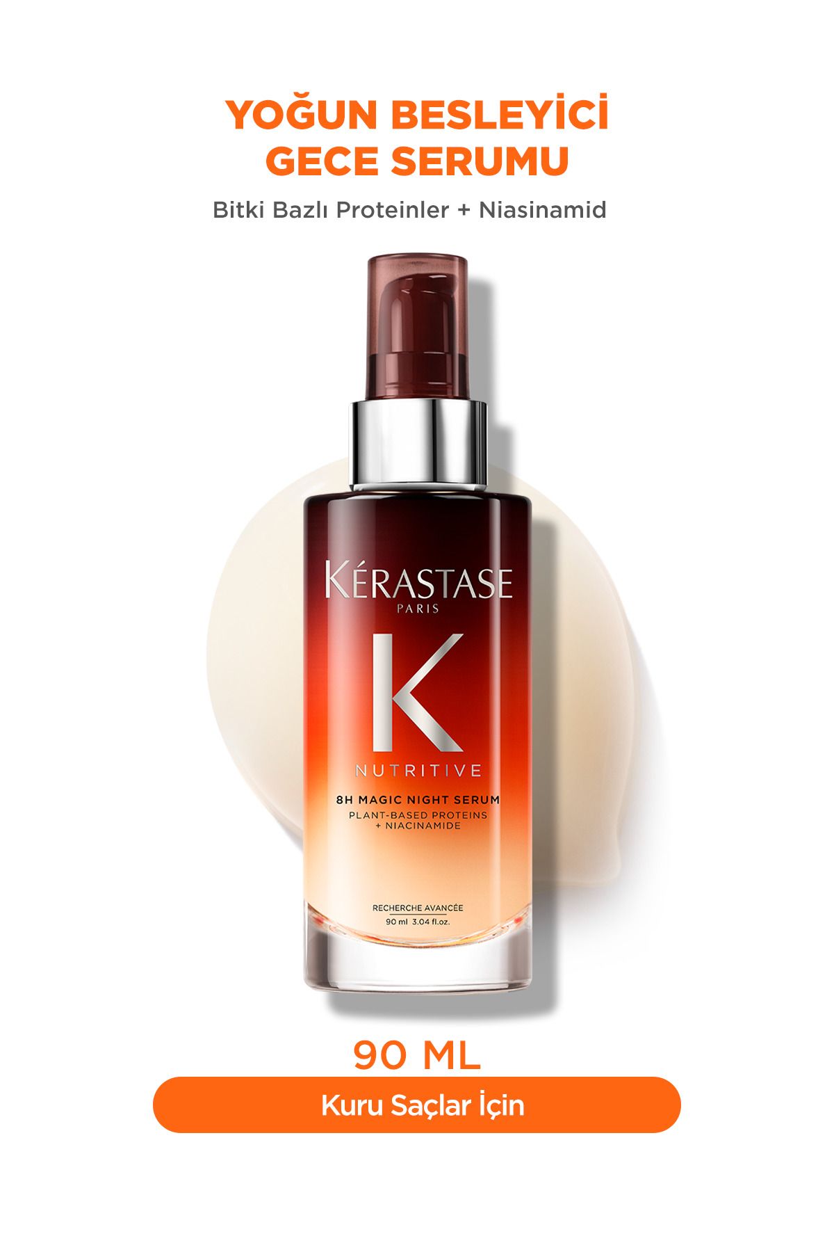 Kerastase Nutritive 8h Magic Night Yoğun Besleyici Gece Serumu 90 ml-1