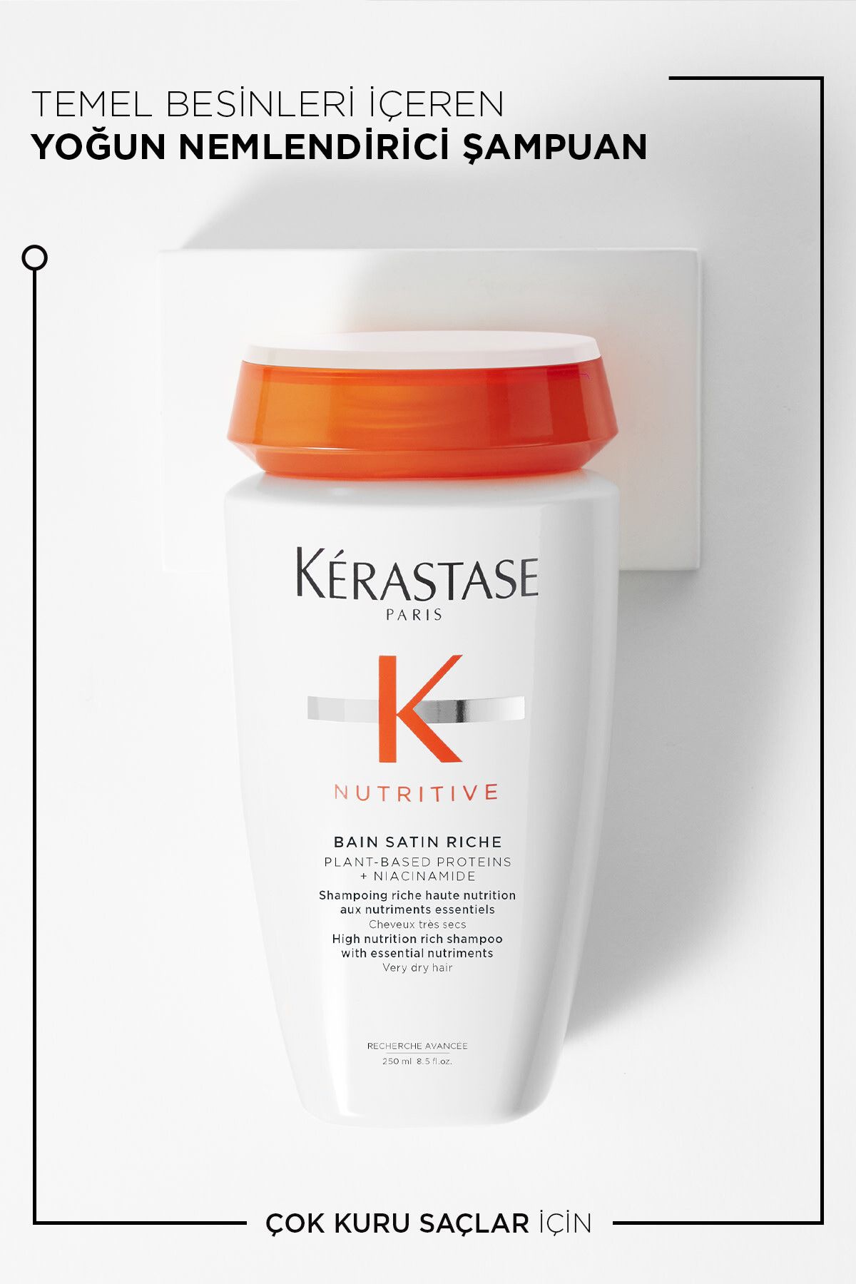 Kerastase Nutritive Bain Satin Riche Yoğun Nemlendirici Şampuan 250 ml-8