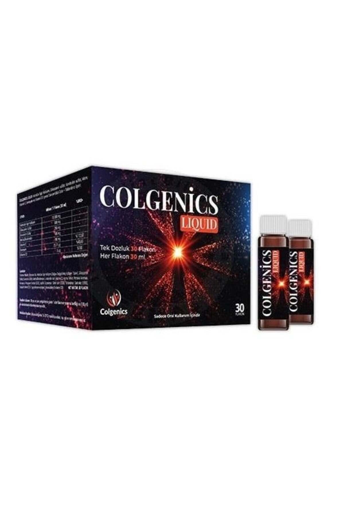 COLGENICS LIQUID 30 Flakon Hidrolize Sığır Kollajeni - Fiyatı, Yorumları