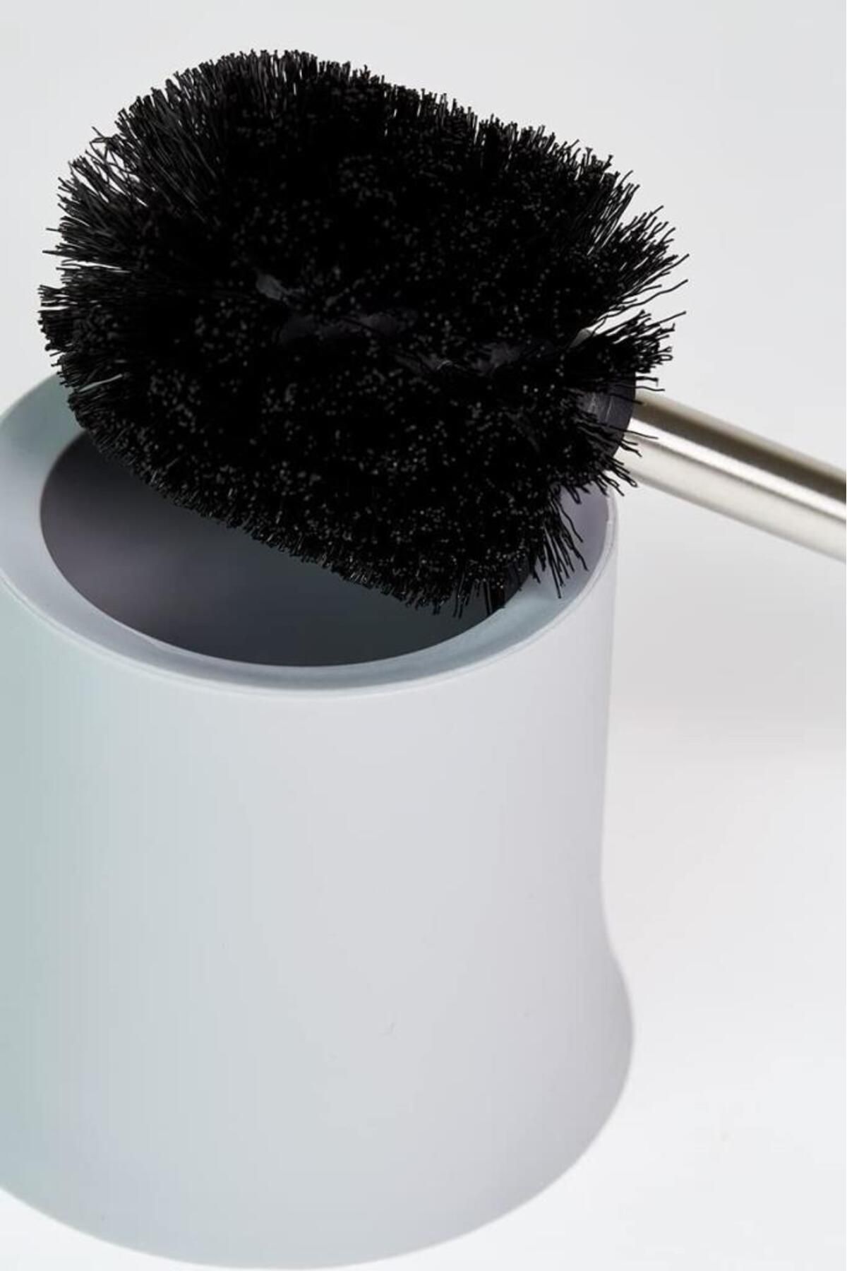 Saban-Gray Stainless Toilet Brush 3