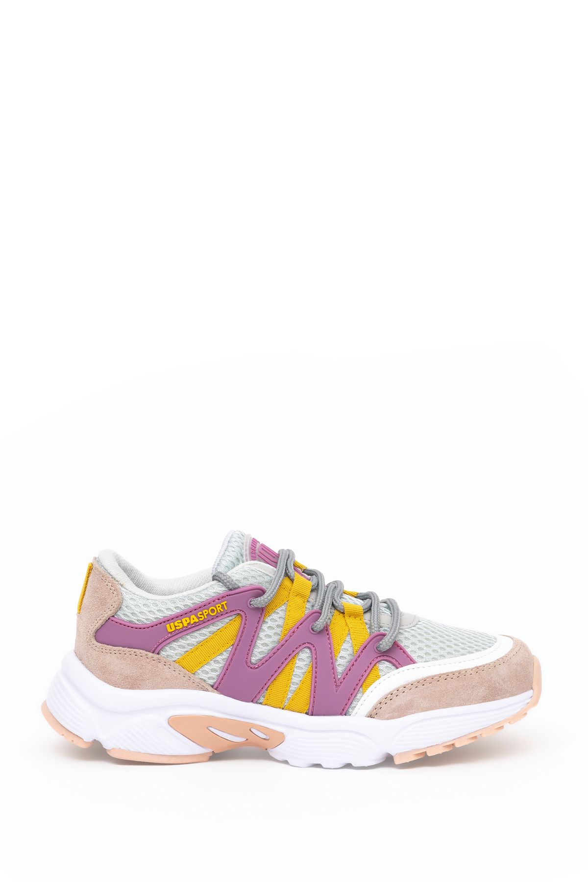 اسنیکر بنفش زنانه کفش ورزشی VR038 اورجینال U.S. Polo Assn.