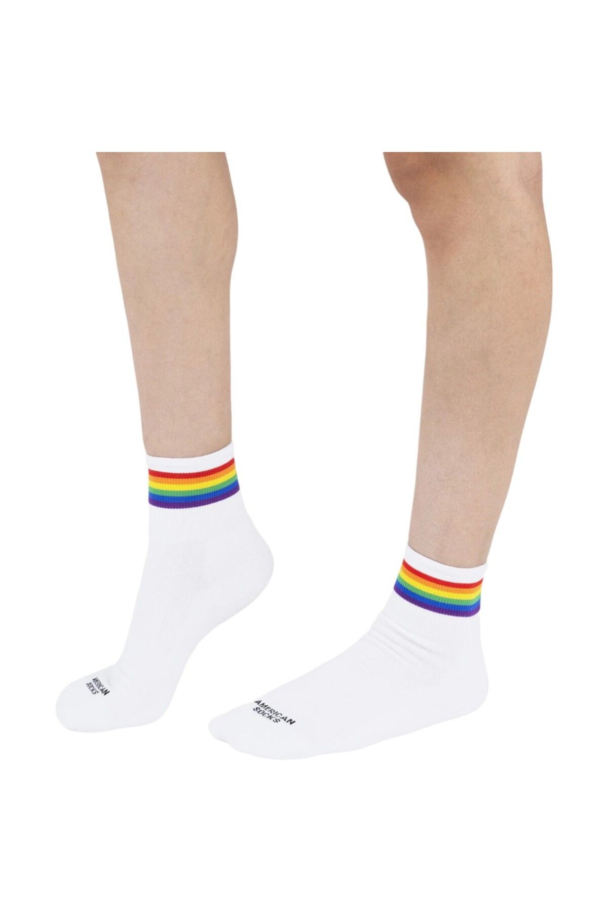 American Socks-Rainbow P ψηλές κάλτσες στον αστράγαλο 4