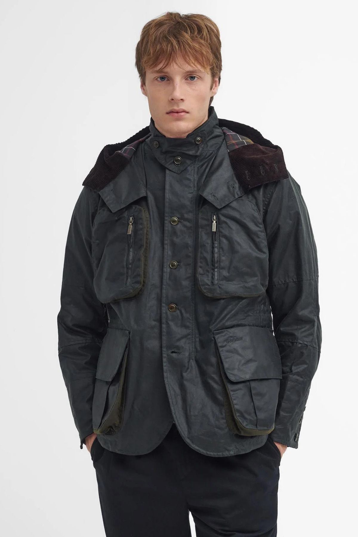 X To Ki To Outland Oil Jacket Sg91 Sage Barbour