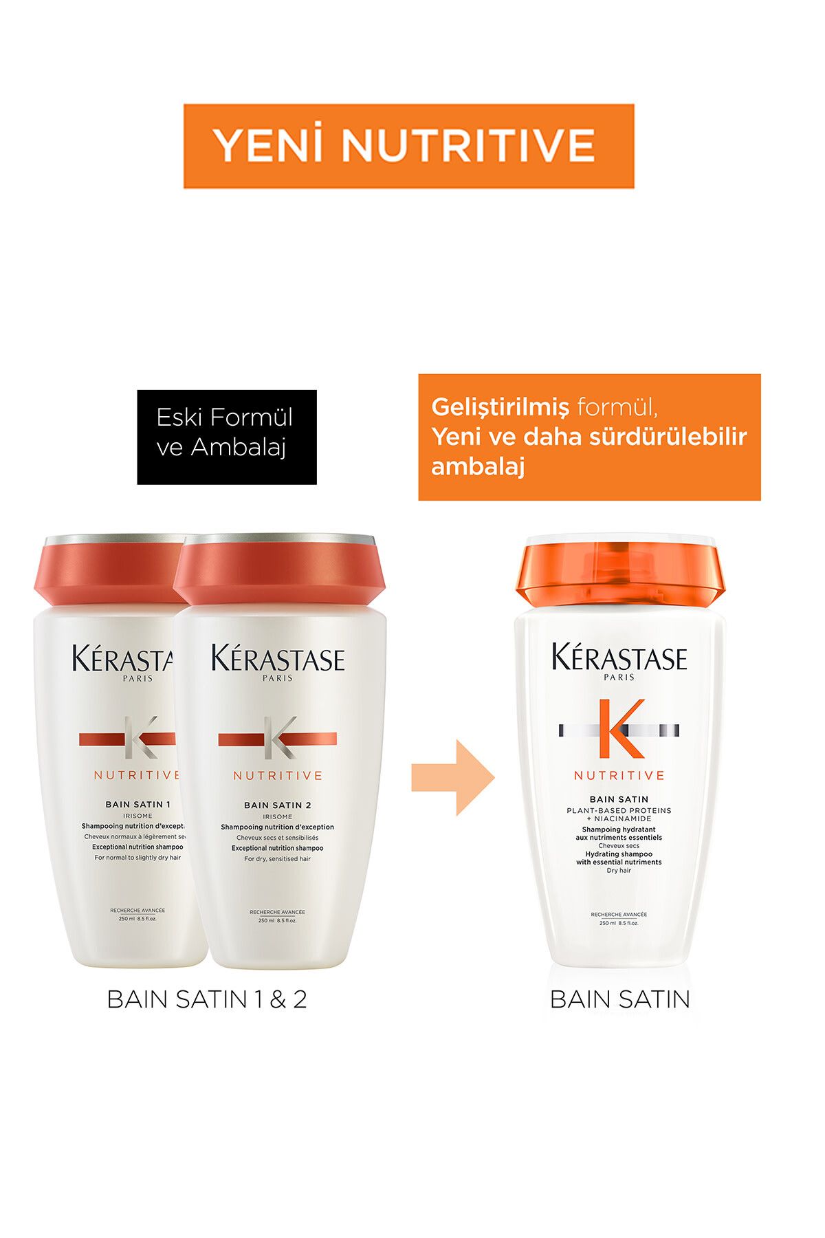 Kerastase Nutritive Bain Satin Nemlendirici Şampuan 250 ml-3