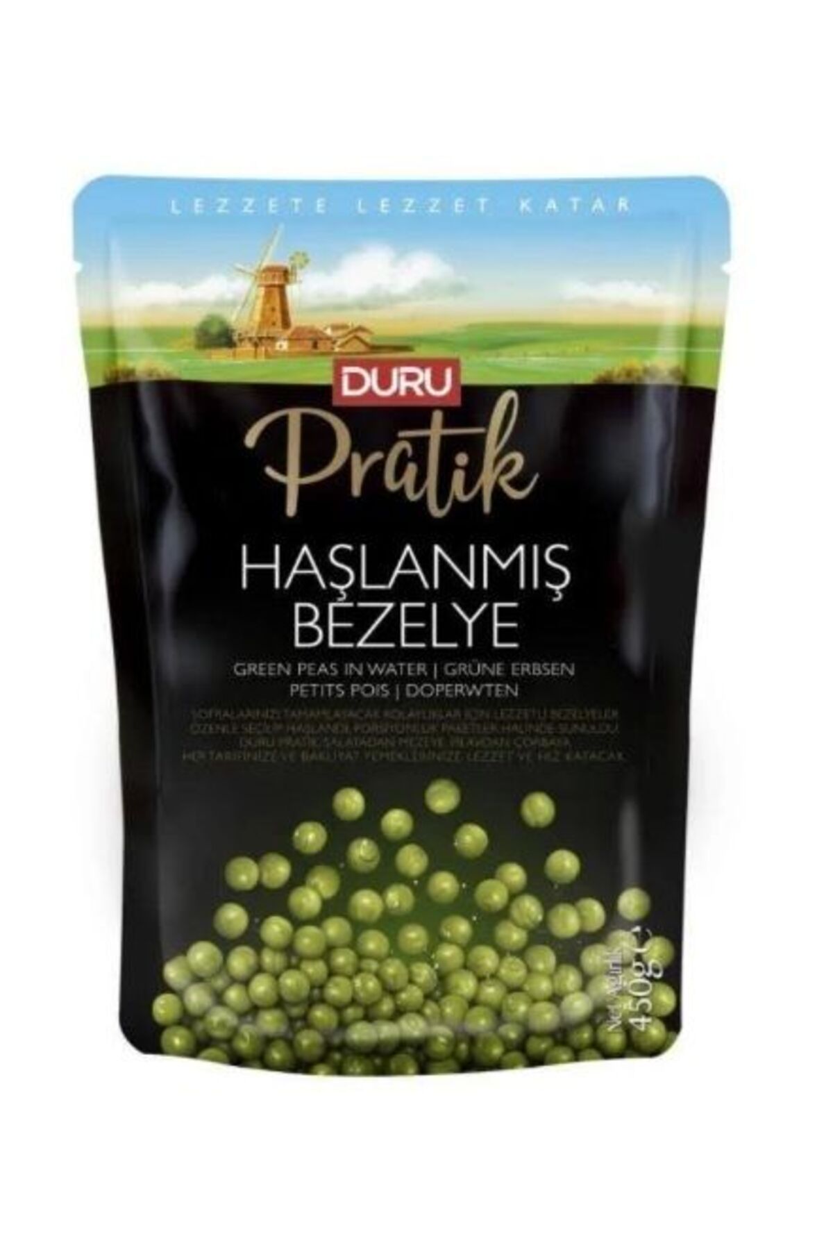 Duru Pratik 450 gr Haşlanmış Bezelye