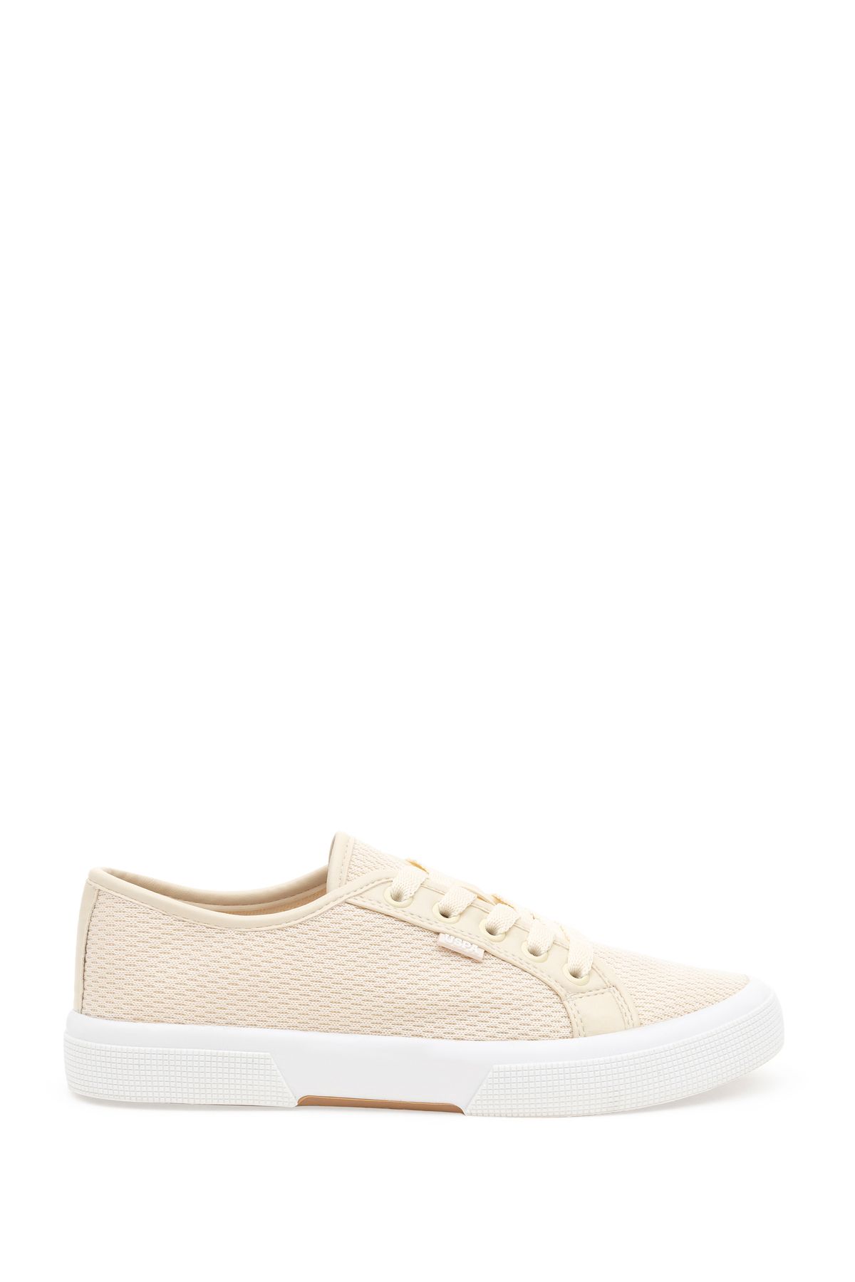اسنیکر نود زنانه کفش های ورزشی بژ VR011 U.S. Polo Assn.